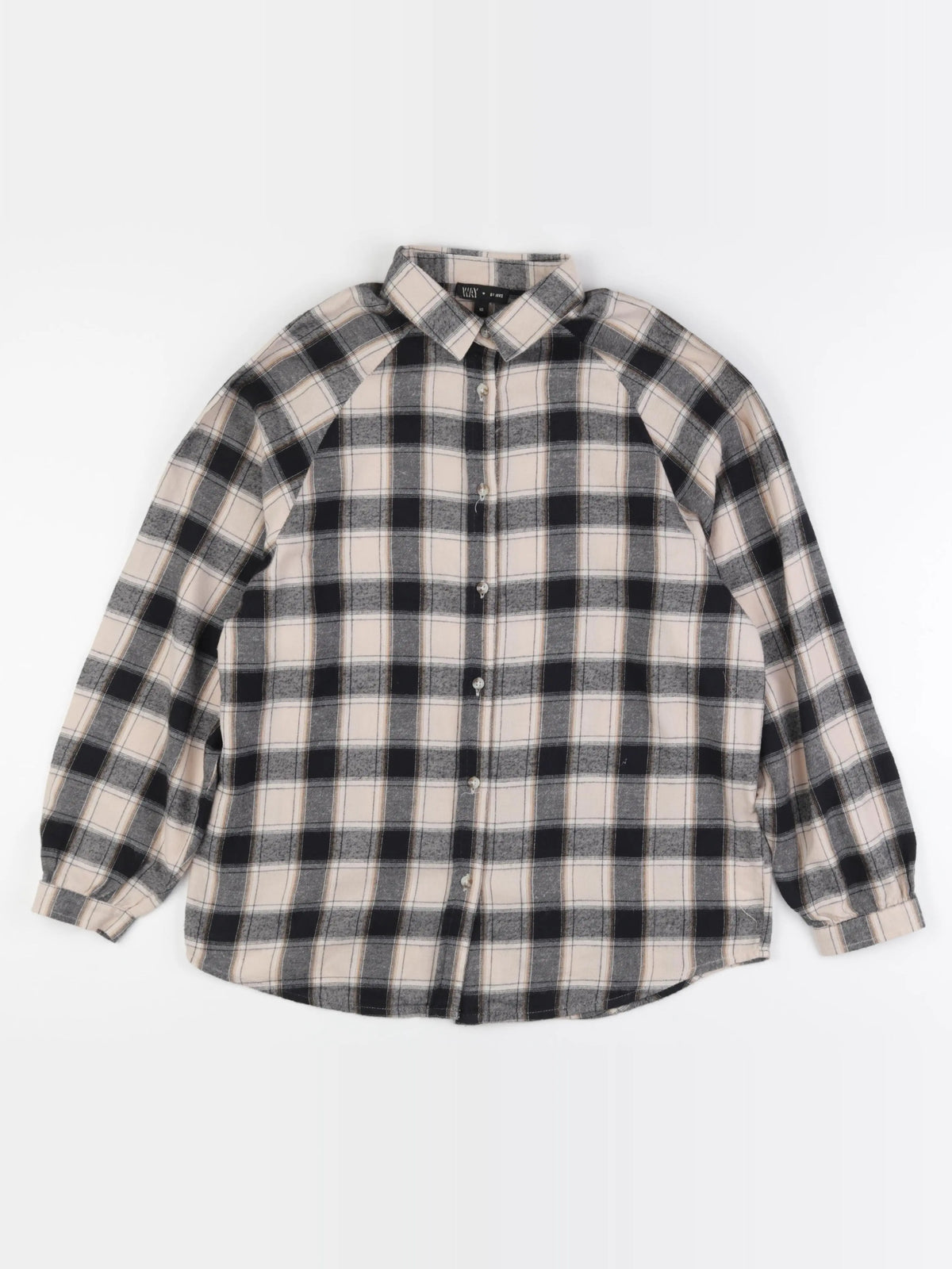 IKKS - blouse noir, beige - 12 ans
