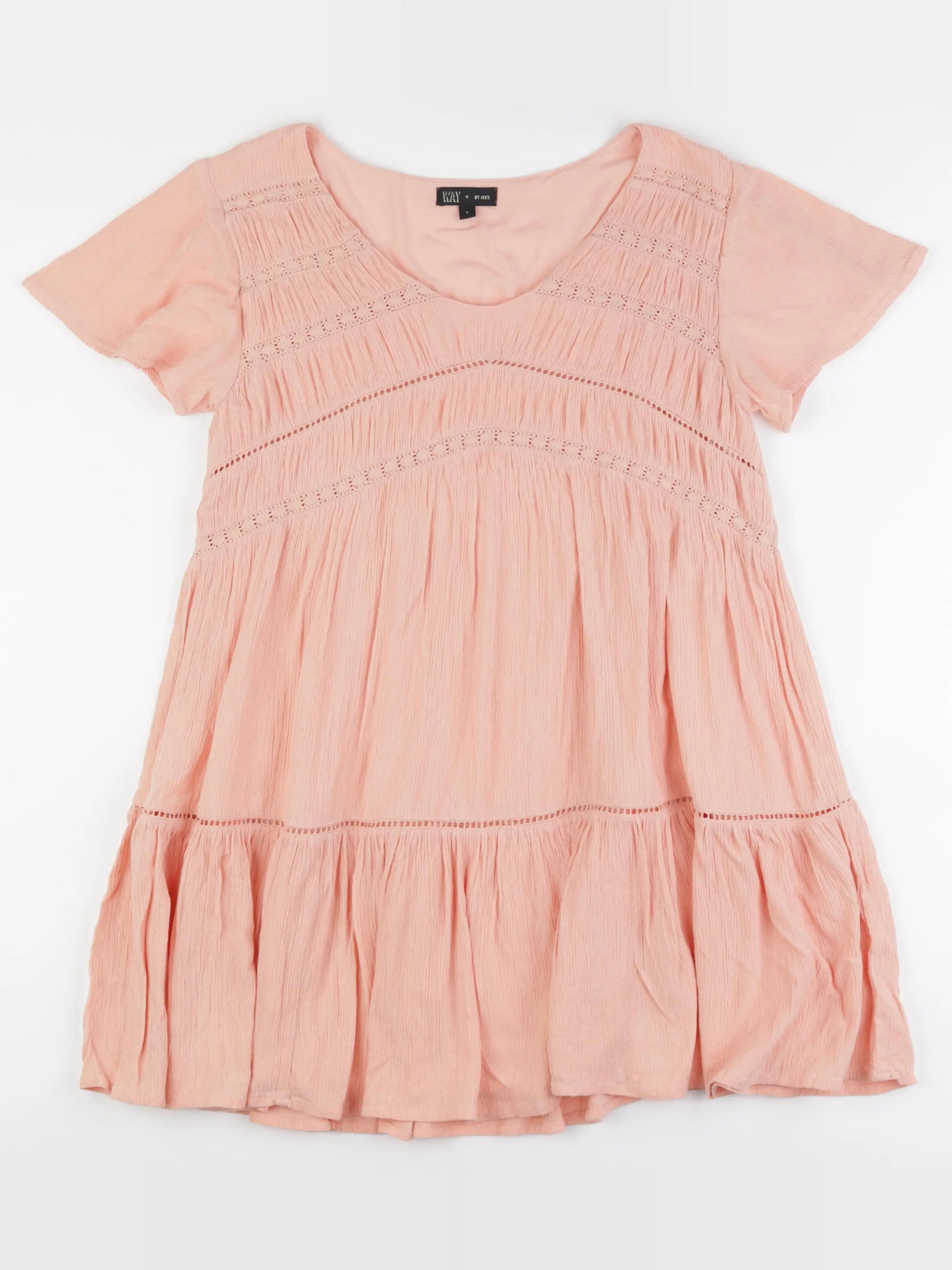 IKKS - robe rose - 14 ans