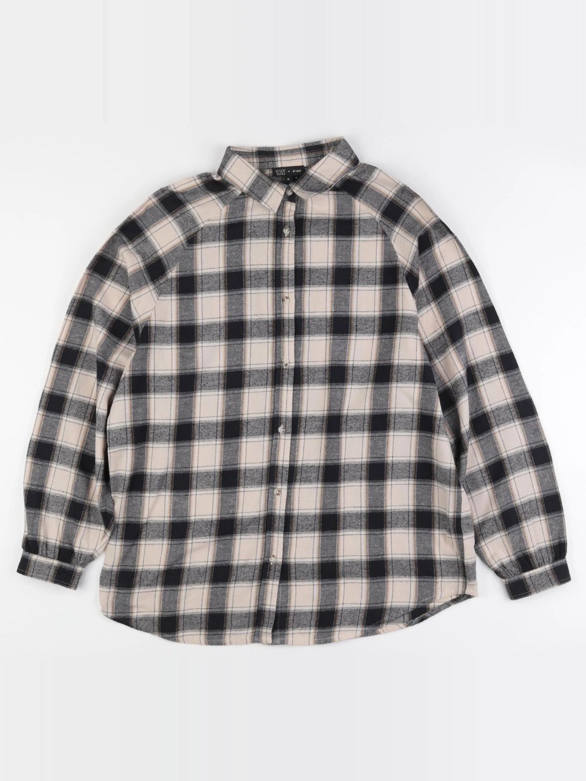 IKKS - blouse beige, noir - 16 ans