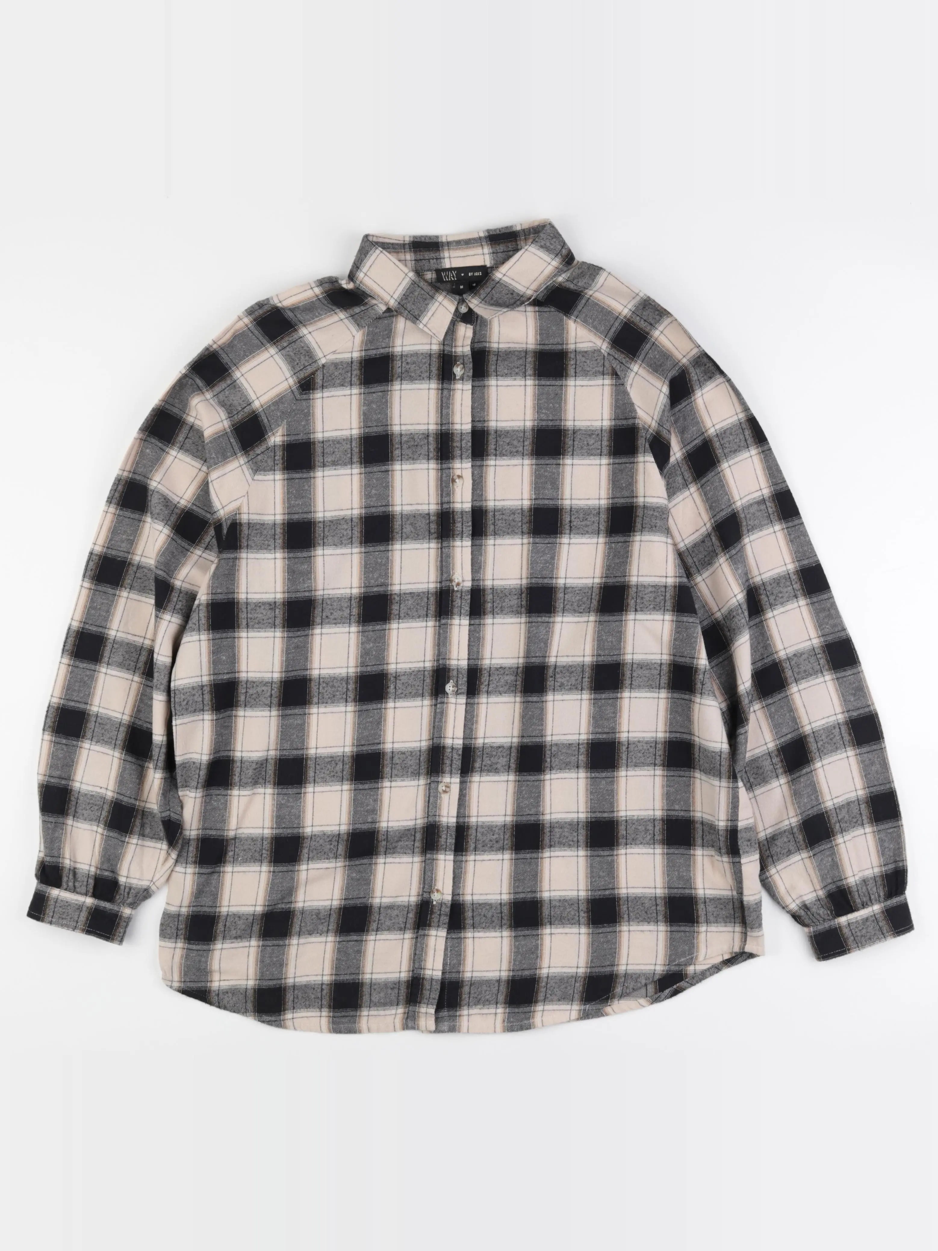 IKKS - blouse beige, noir - 16 ans