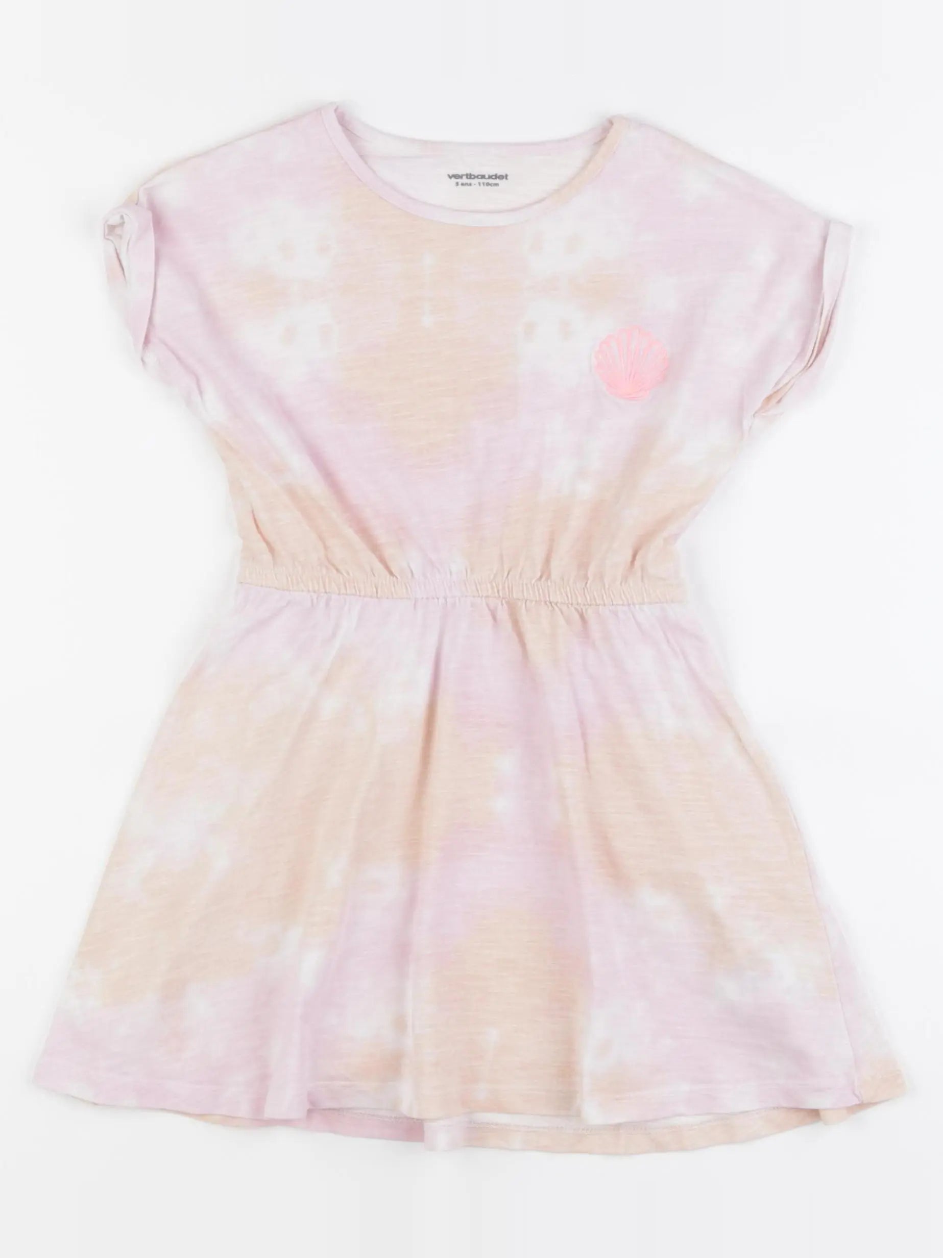 Vertbaudet - robe multicolore - 5 ans