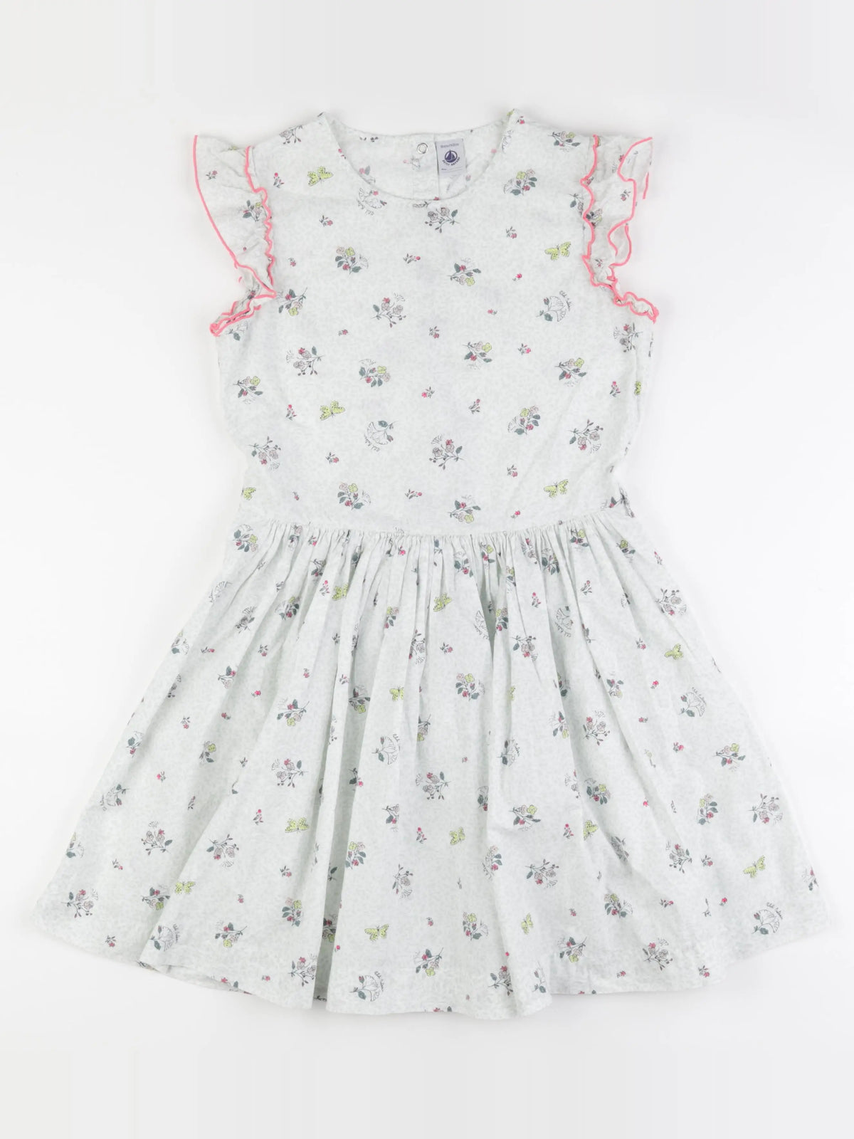 Petit Bateau - robe multicolore - 10 ans