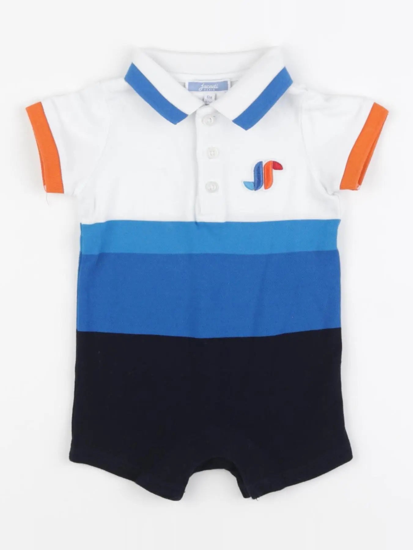 Jacadi - combinaison bleu - 6 mois