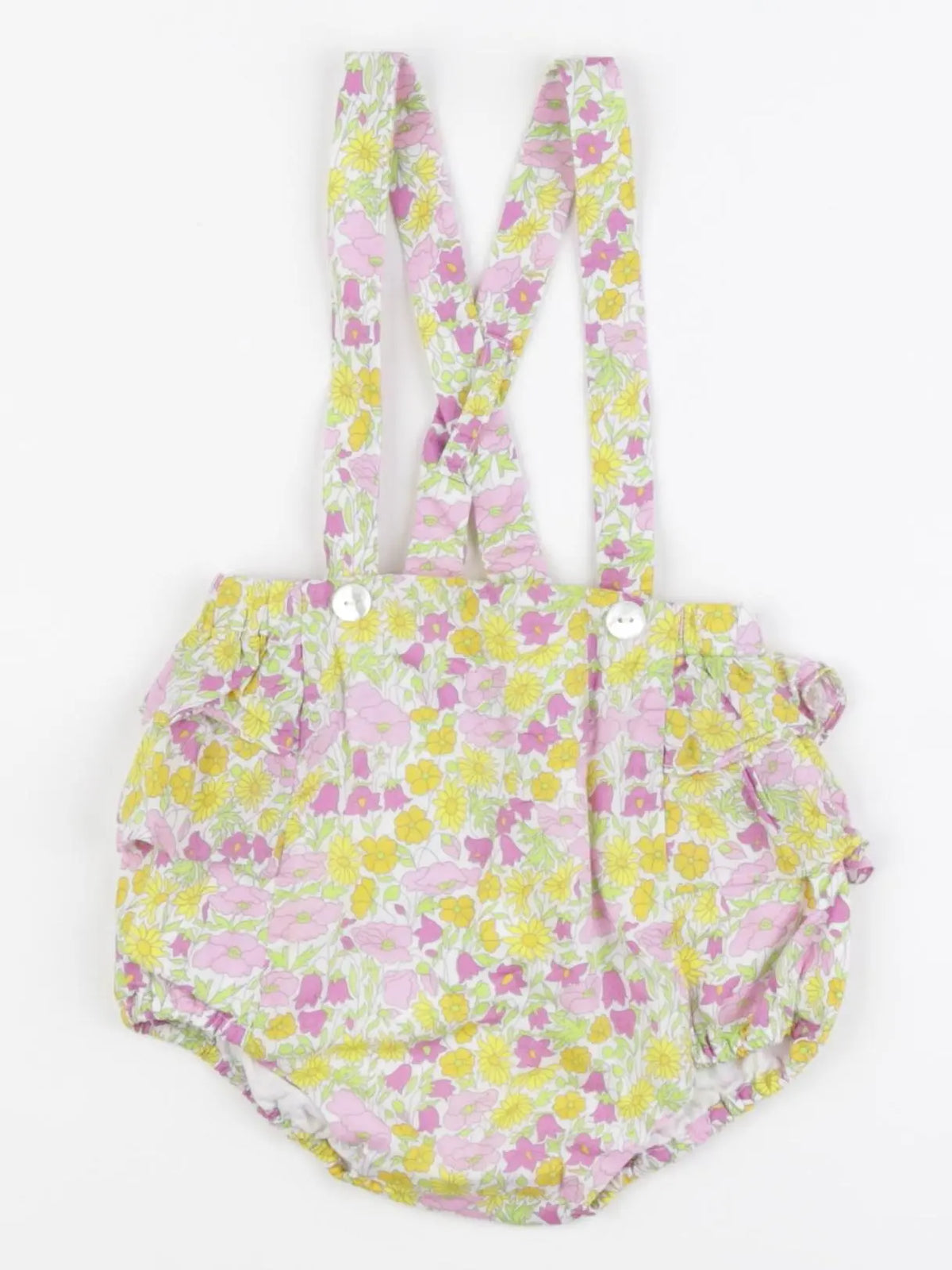 Jacadi - bloomer liberty jaune - 12 mois