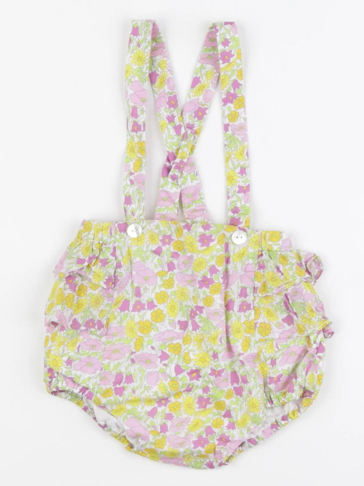 Jacadi - bloomer liberty jaune - 12 mois
