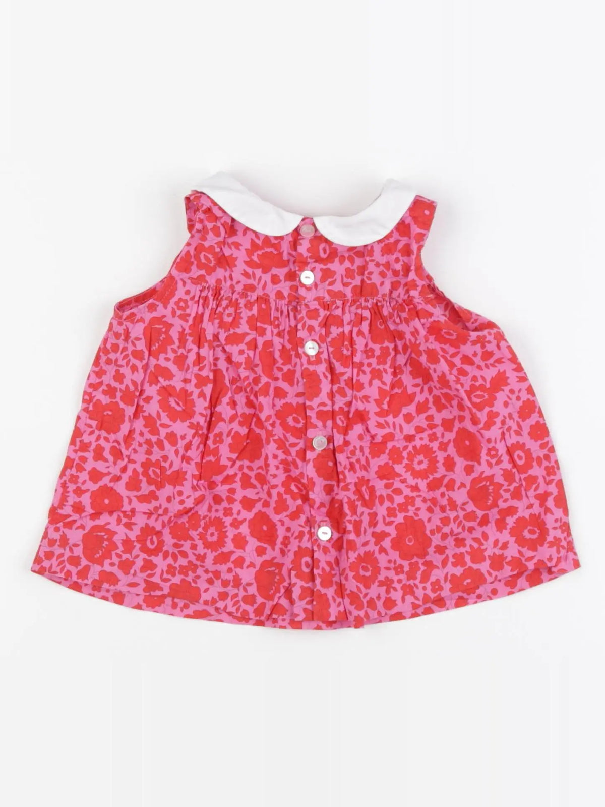 Jacadi - blouse liberty rose - 12 mois