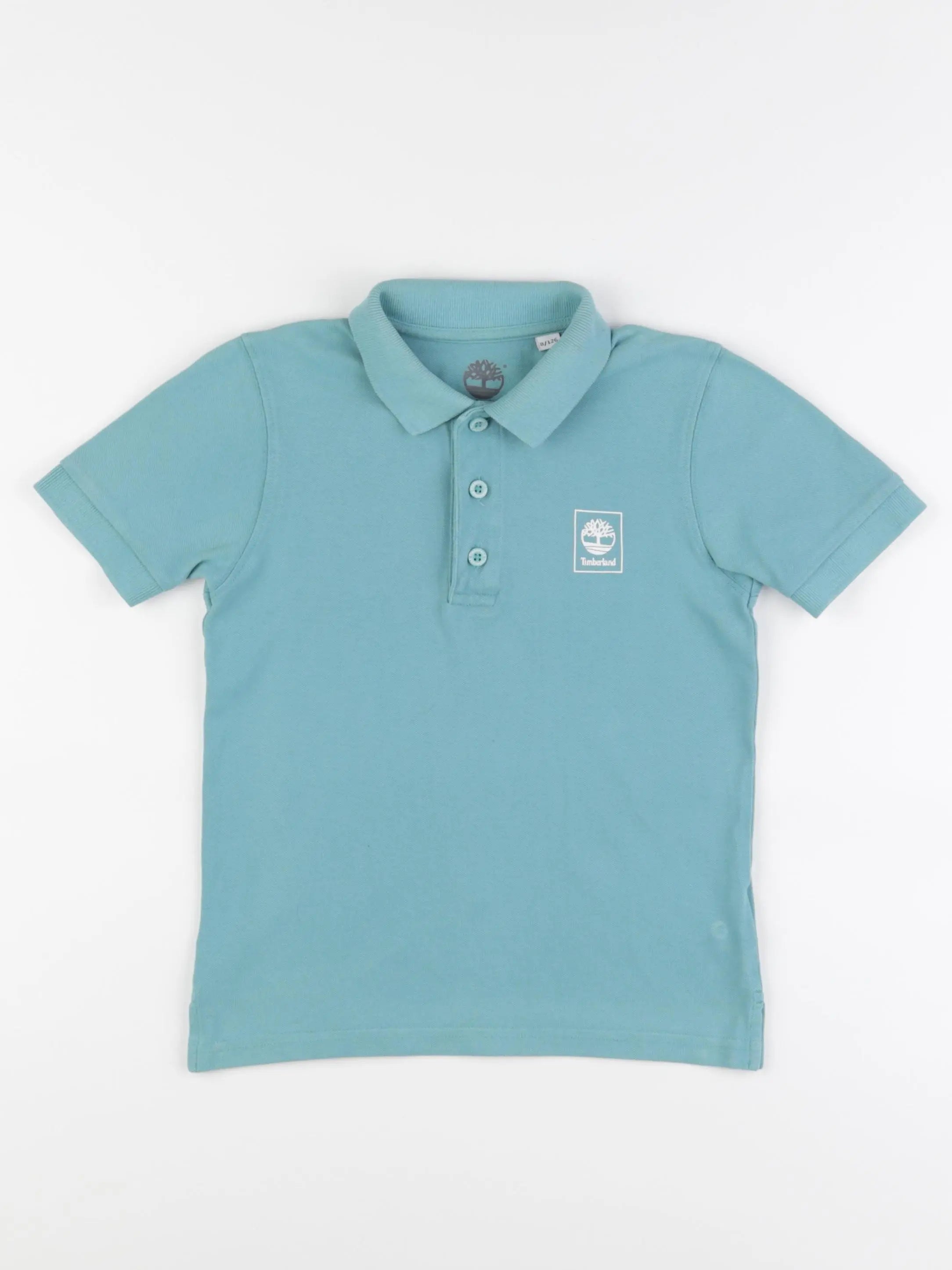 Timberland - polo bleu - 8 ans