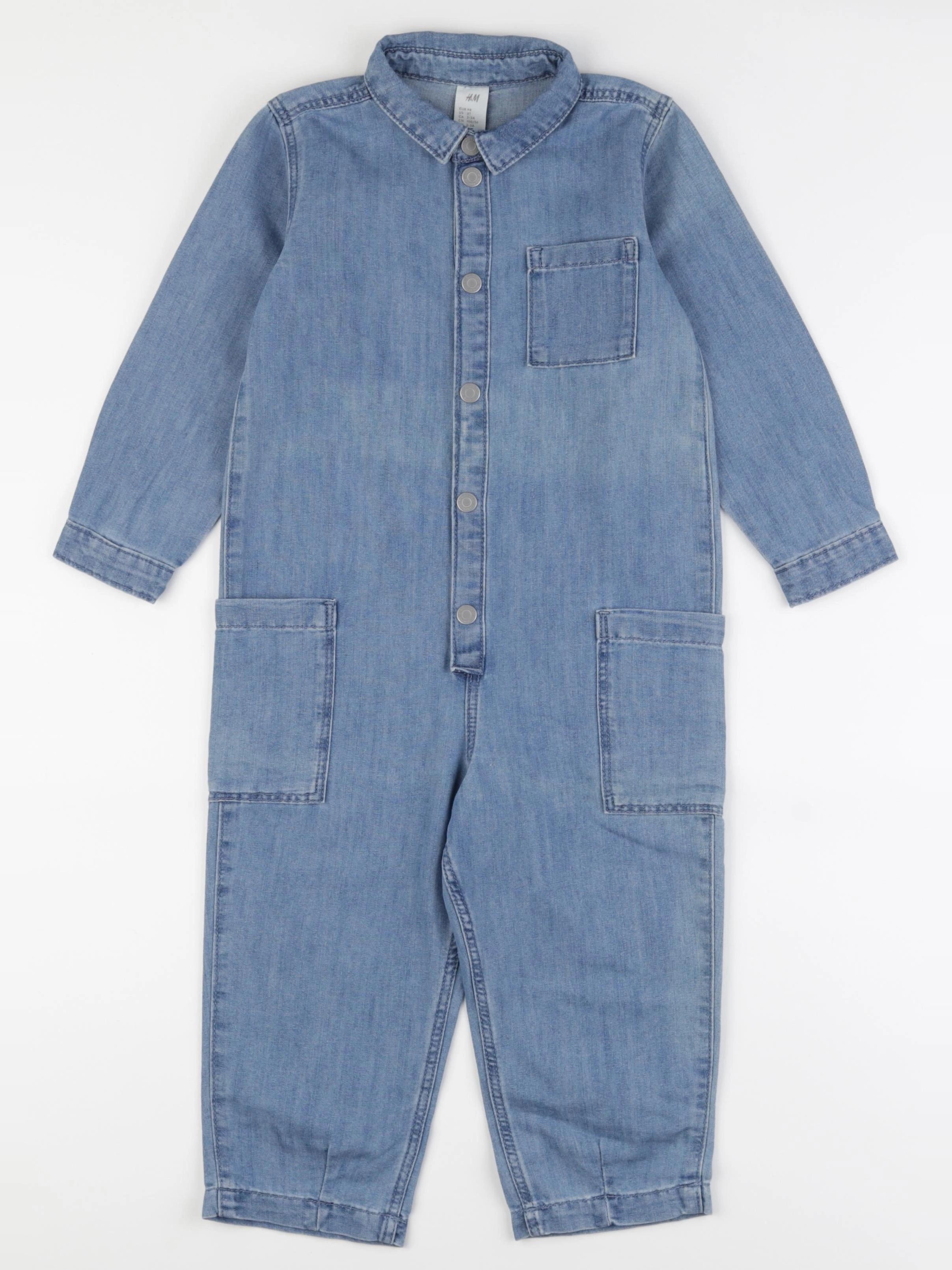 H&M - combinaison bleu - 3 ans