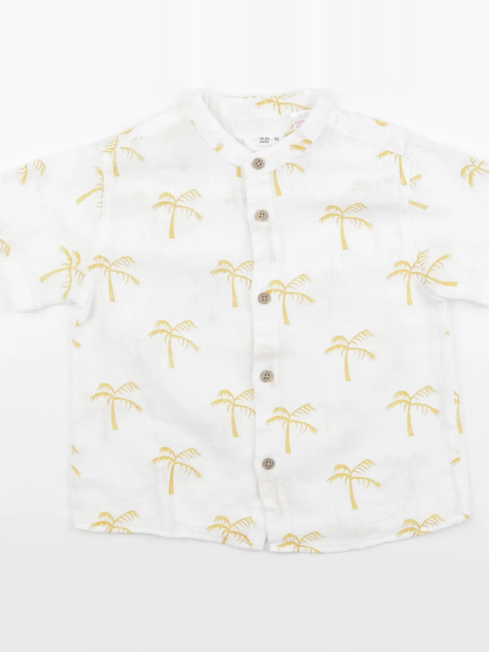 Zara - chemise blanc - 18/24 mois