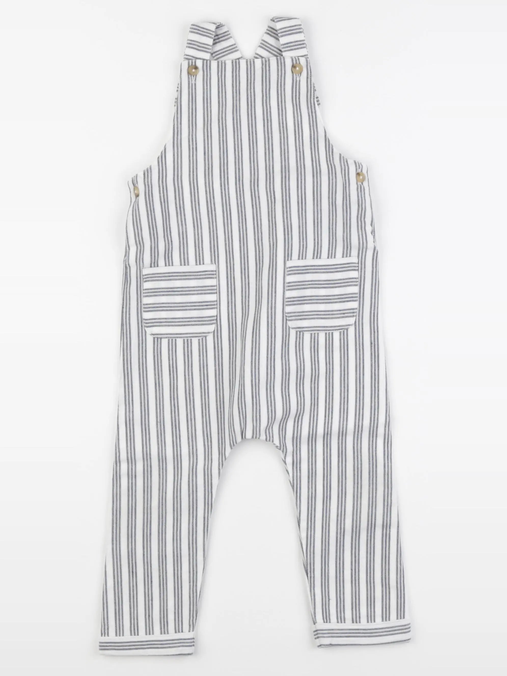 Natalys - combinaison blanc, bleu - 24 mois