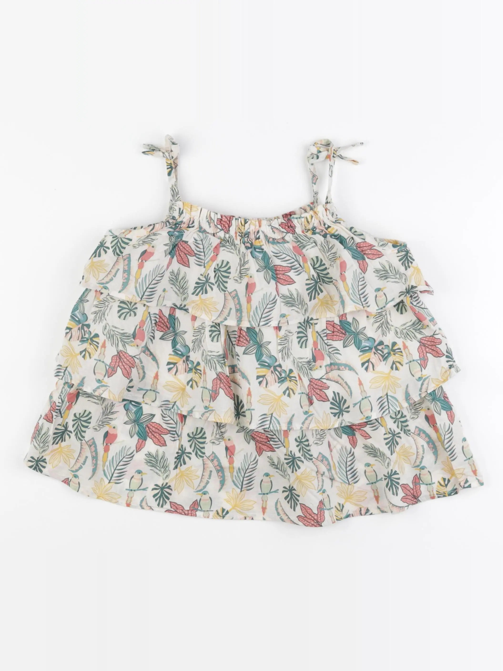 Vertbaudet - blouse multicolore - 10 ans