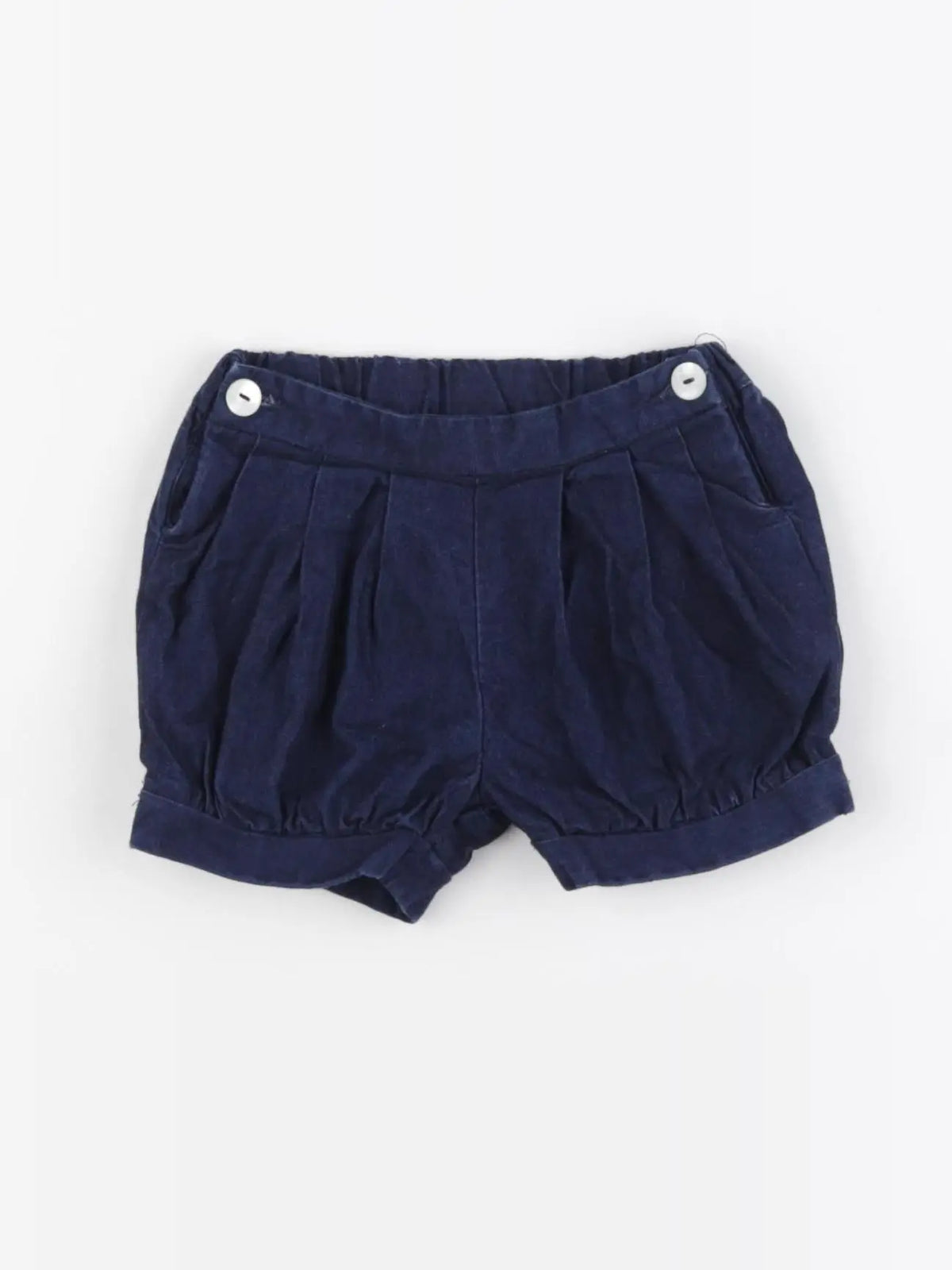 Jacadi - short bleu - 6 mois