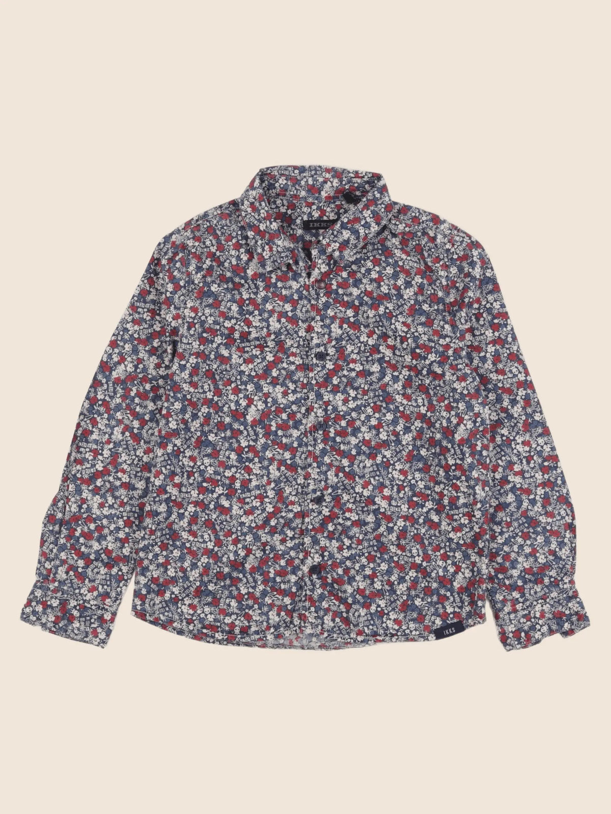 IKKS - chemise bleu - 6 ans