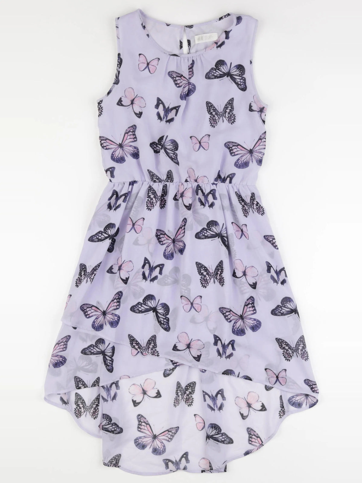 H&M - robe violet - 11/12 ans