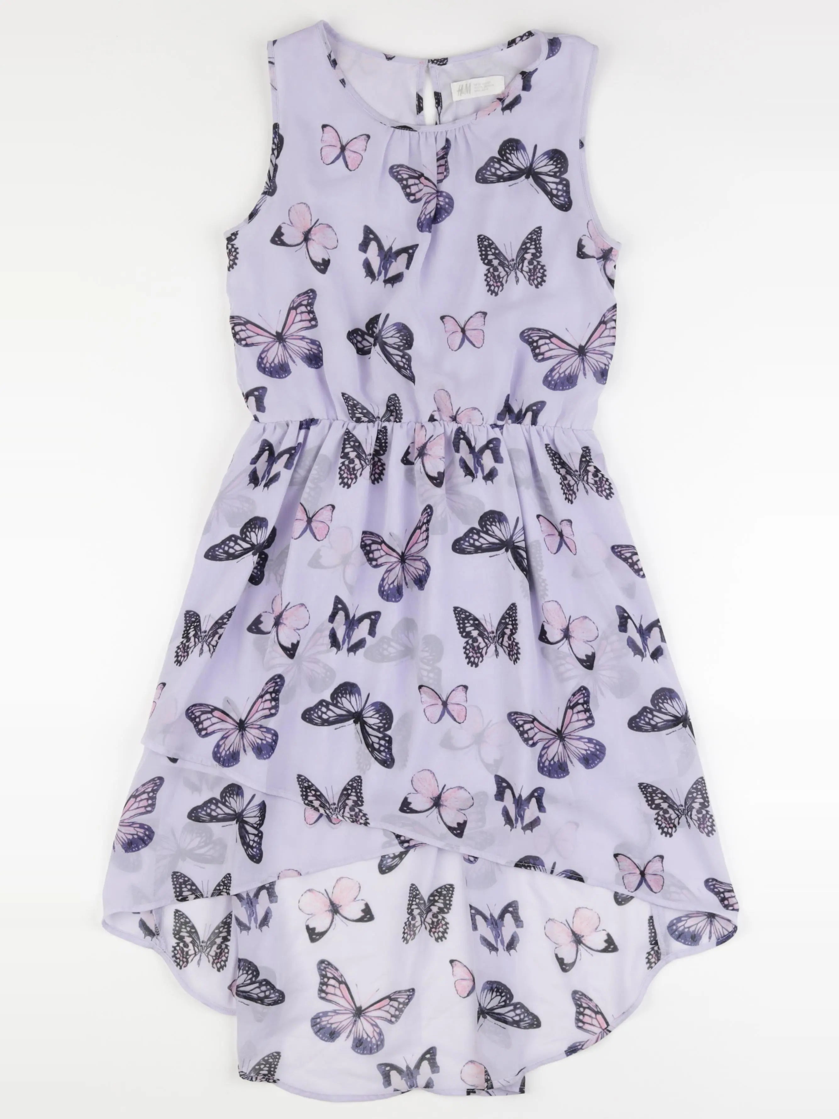 H&M - robe violet - 11/12 ans