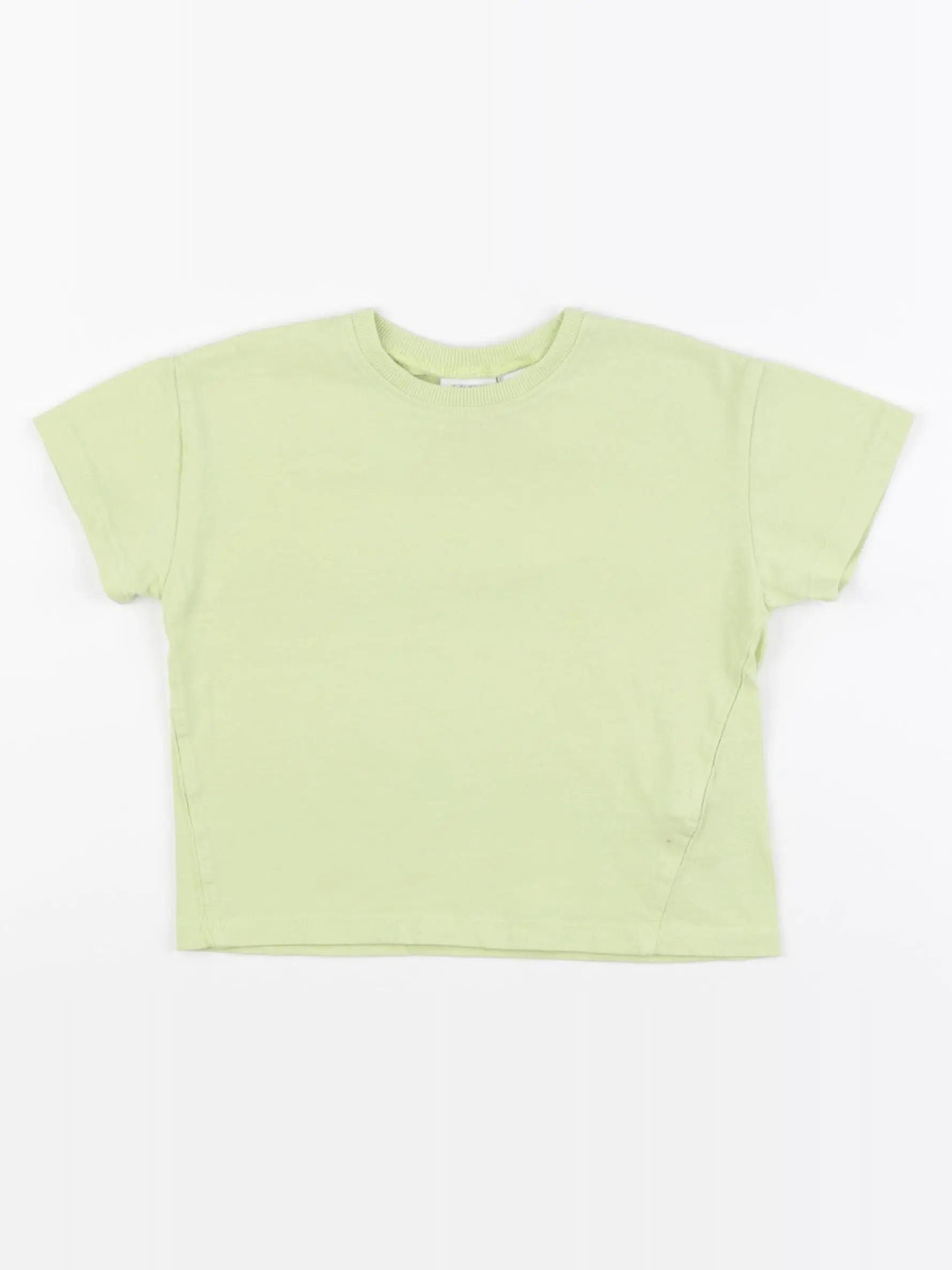 Zara - tee-shirt jaune - 2 ans