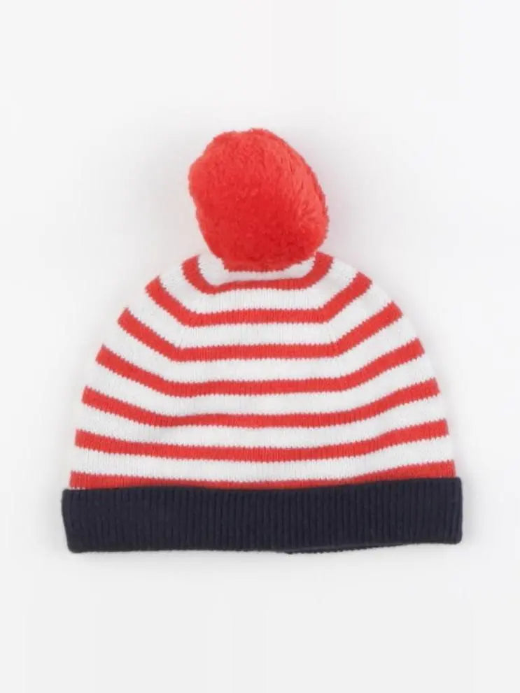 Jacadi - bonnet bleu - 1 mois