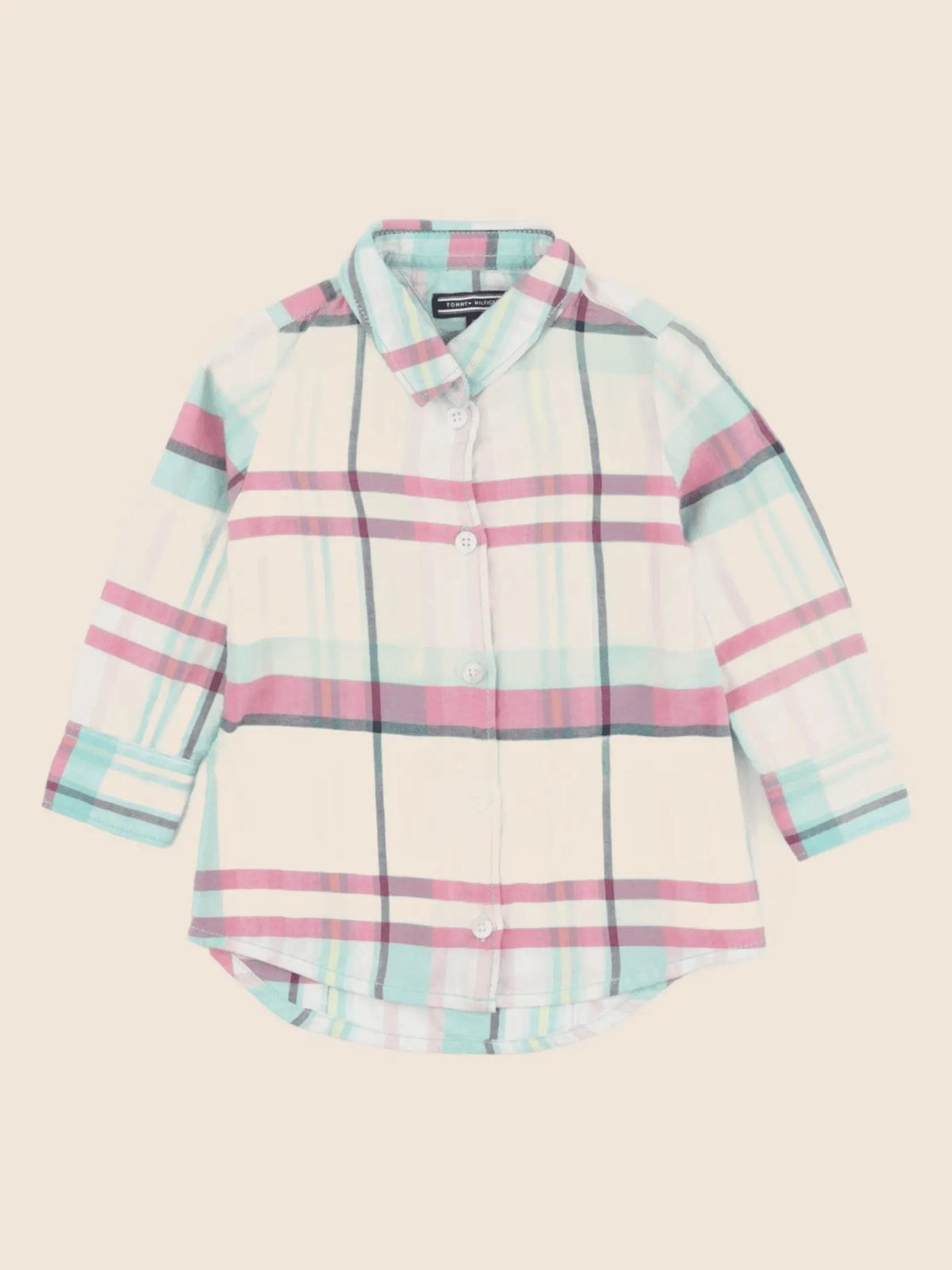 Tommy Hilfiger - chemise bleu - 12 mois