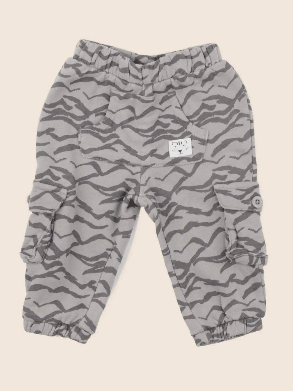 Vertbaudet - pantalon gris - 6 mois