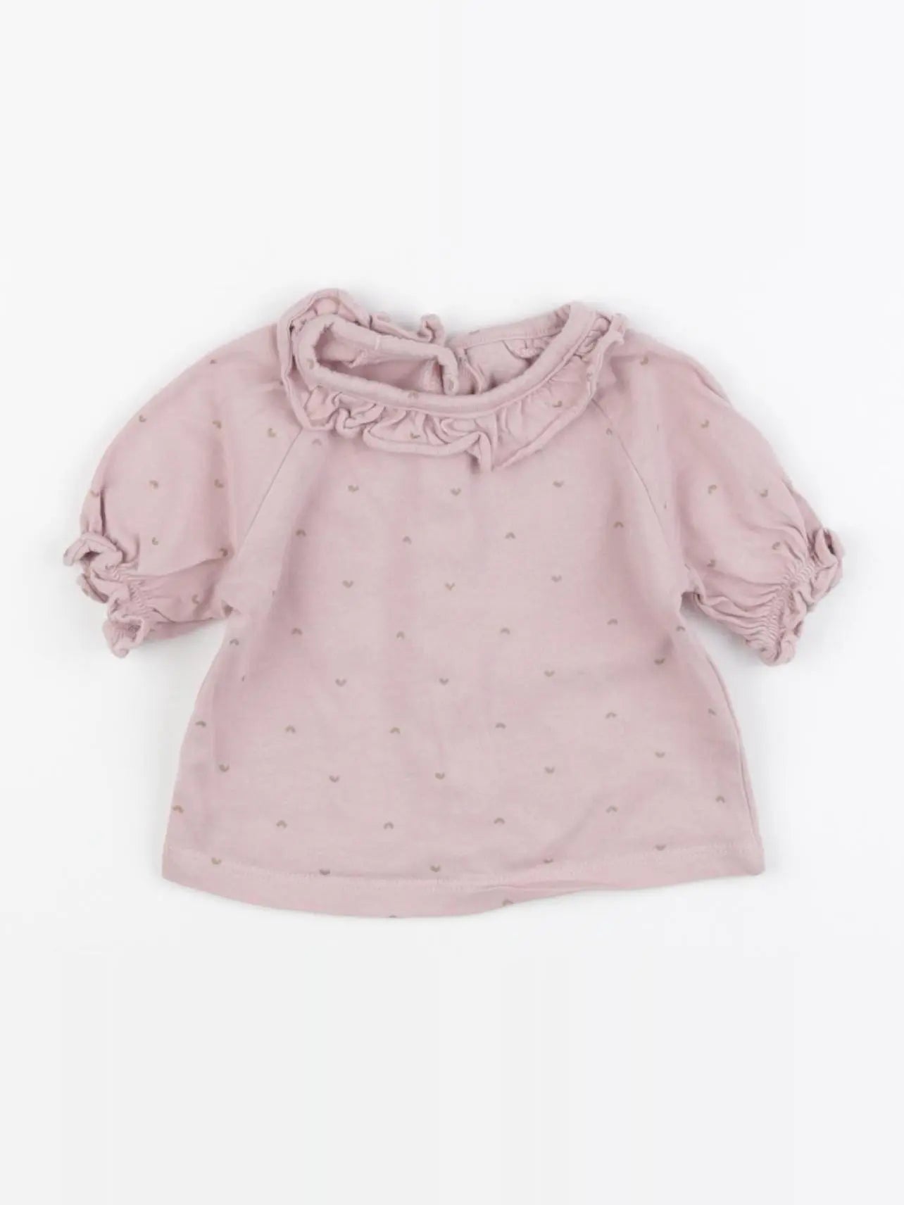 Vertbaudet - tee-shirt rose - 3 mois