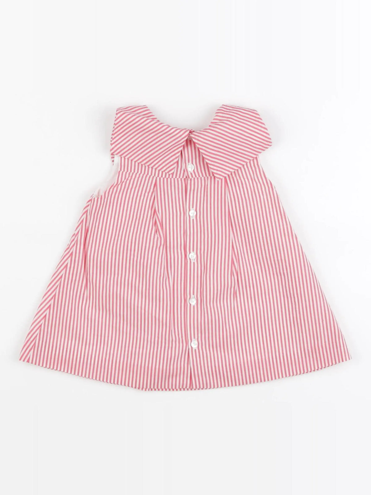 Jacadi - robe blanc, rouge - 6 mois