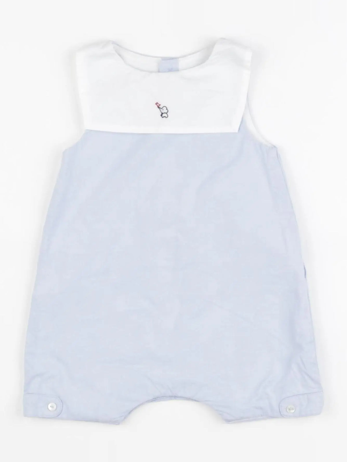 Jacadi - combinaison bleu - 6 mois