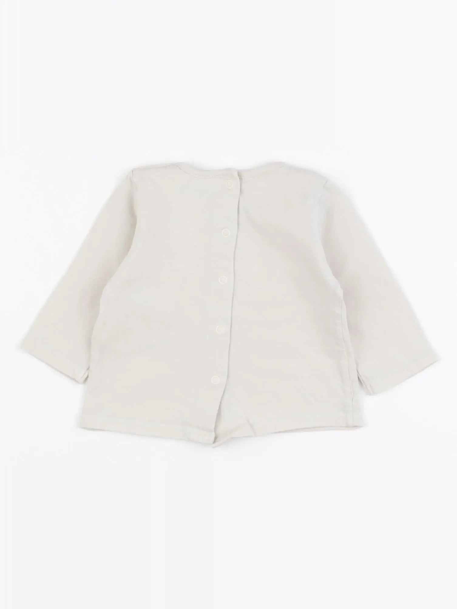 Vertbaudet - tee-shirt blanc - 3 mois