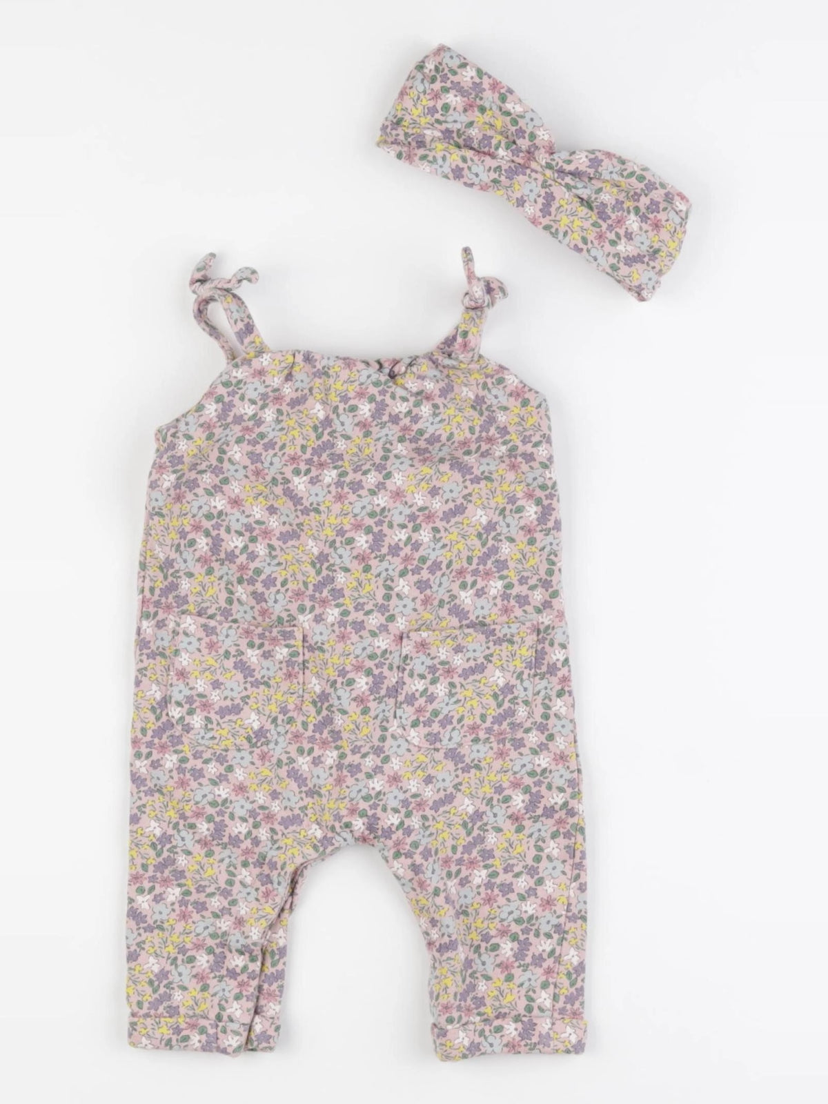 Vertbaudet - ensemble rose, multicolore - 3 mois