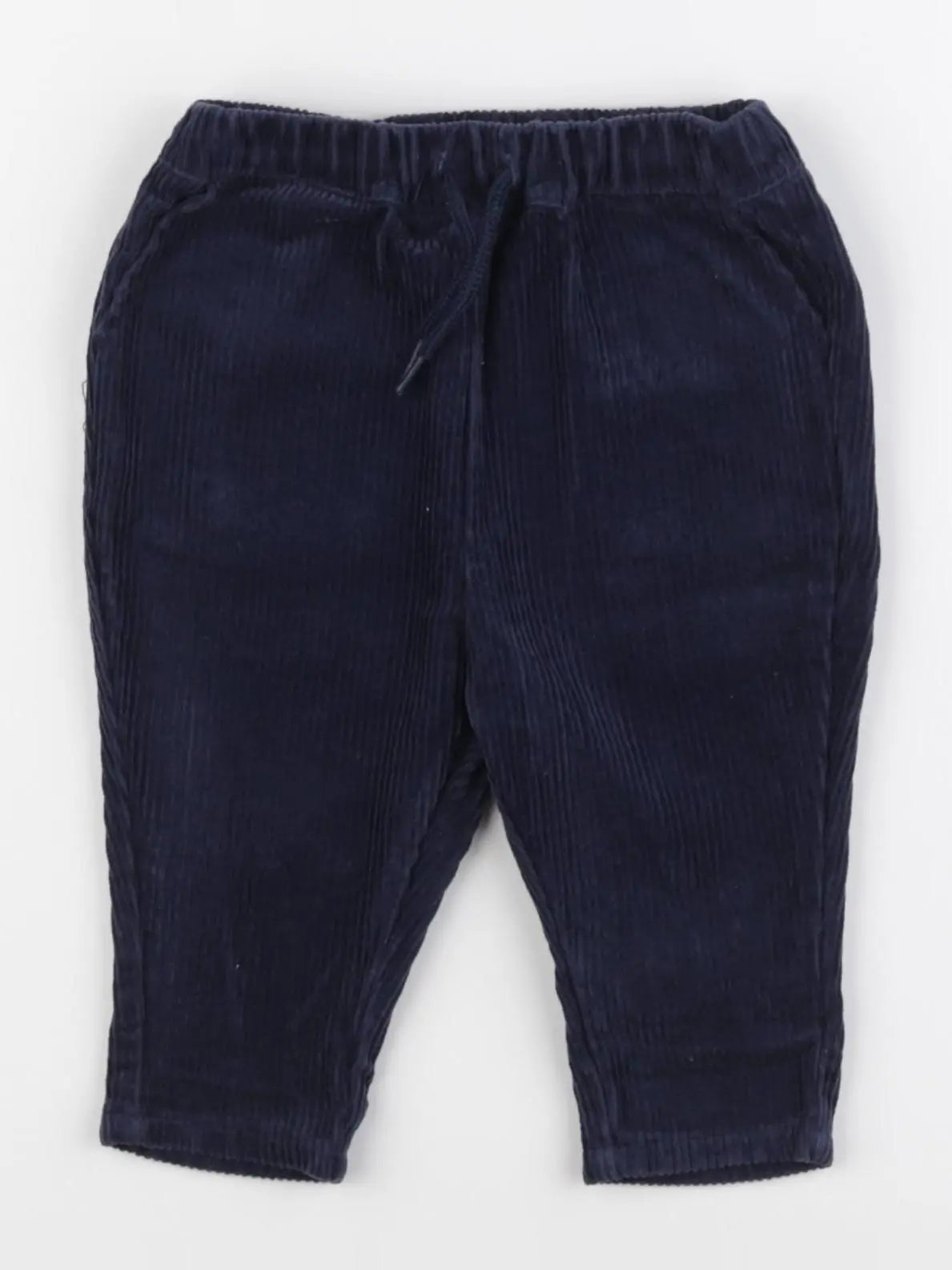 Vertbaudet - pantalon bleu - 6 mois