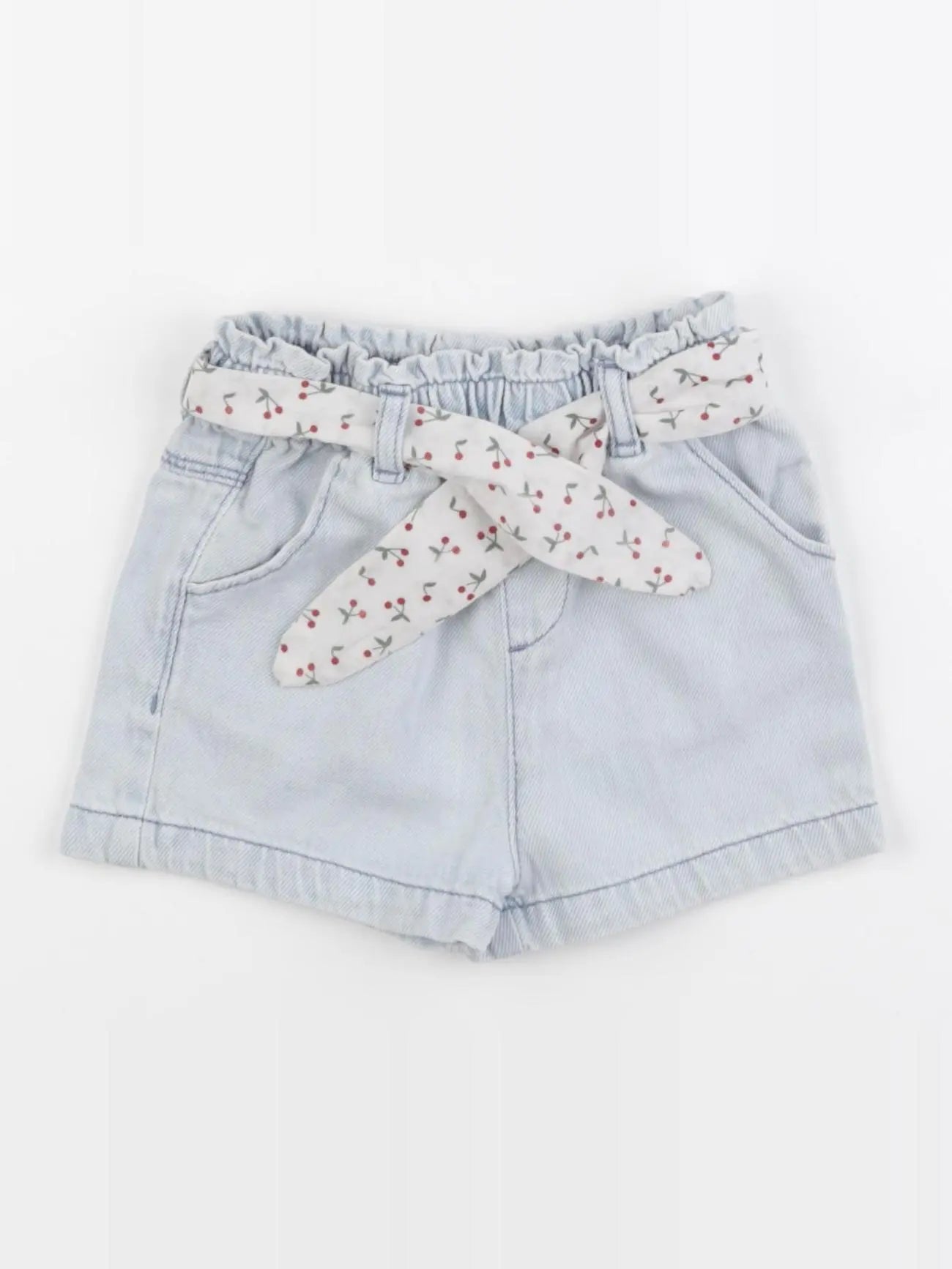 Vertbaudet - short bleu - 18 mois