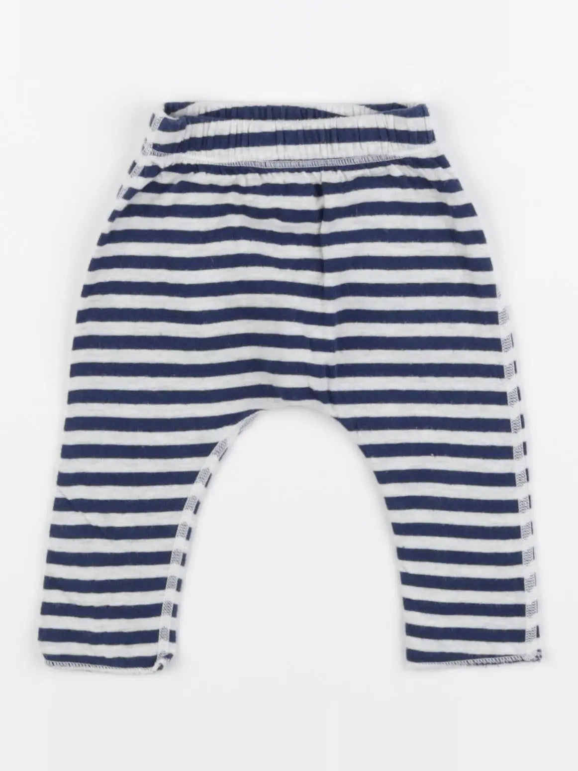 Petit Bateau - sarouel bleu - 3 mois