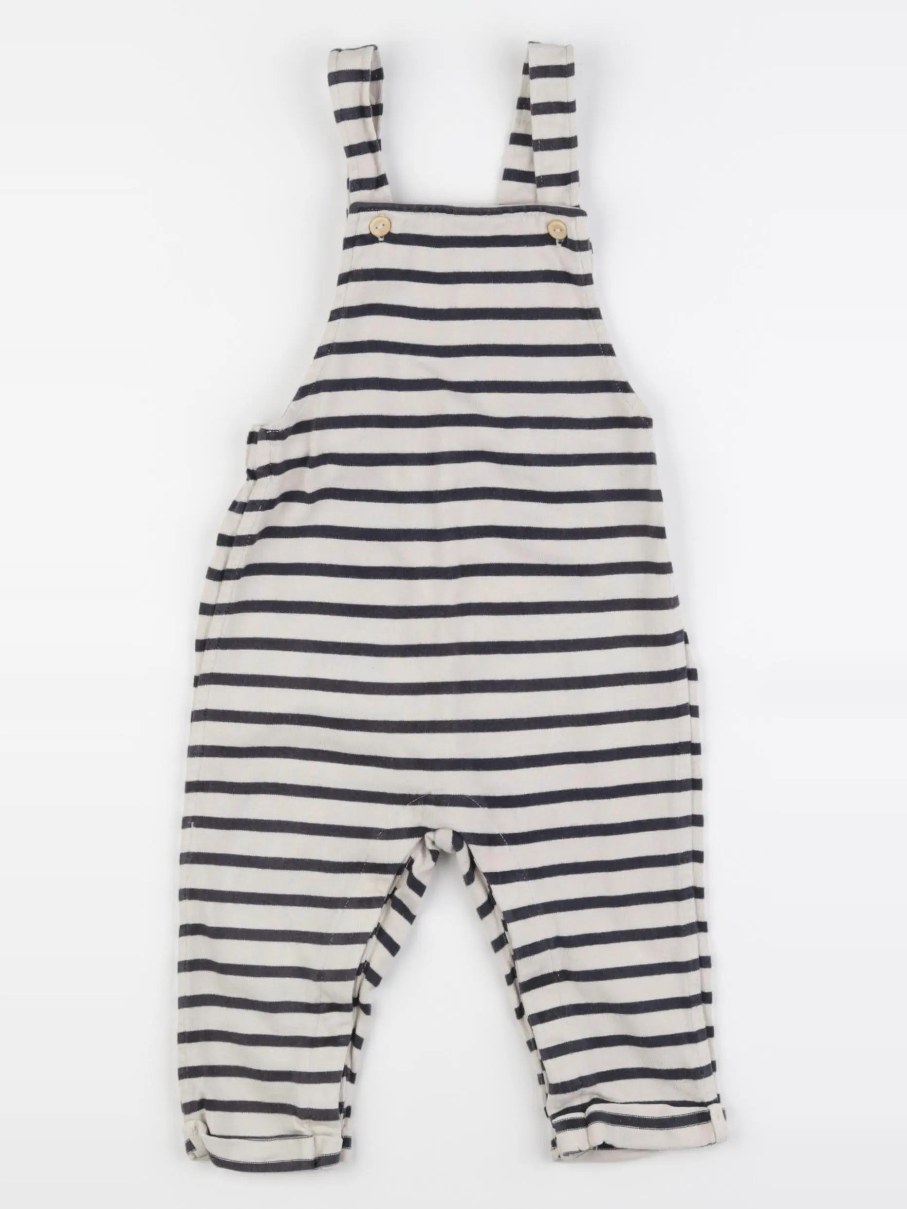 H&M - combinaison bleu - 9/12 mois