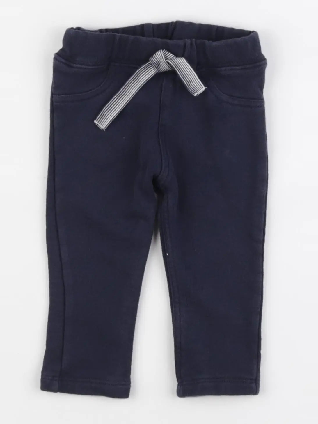 Petit Bateau - jogging bleu - 3 mois