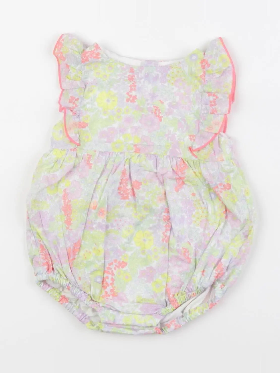 Jacadi - combinaison liberty multicolore - 3 mois