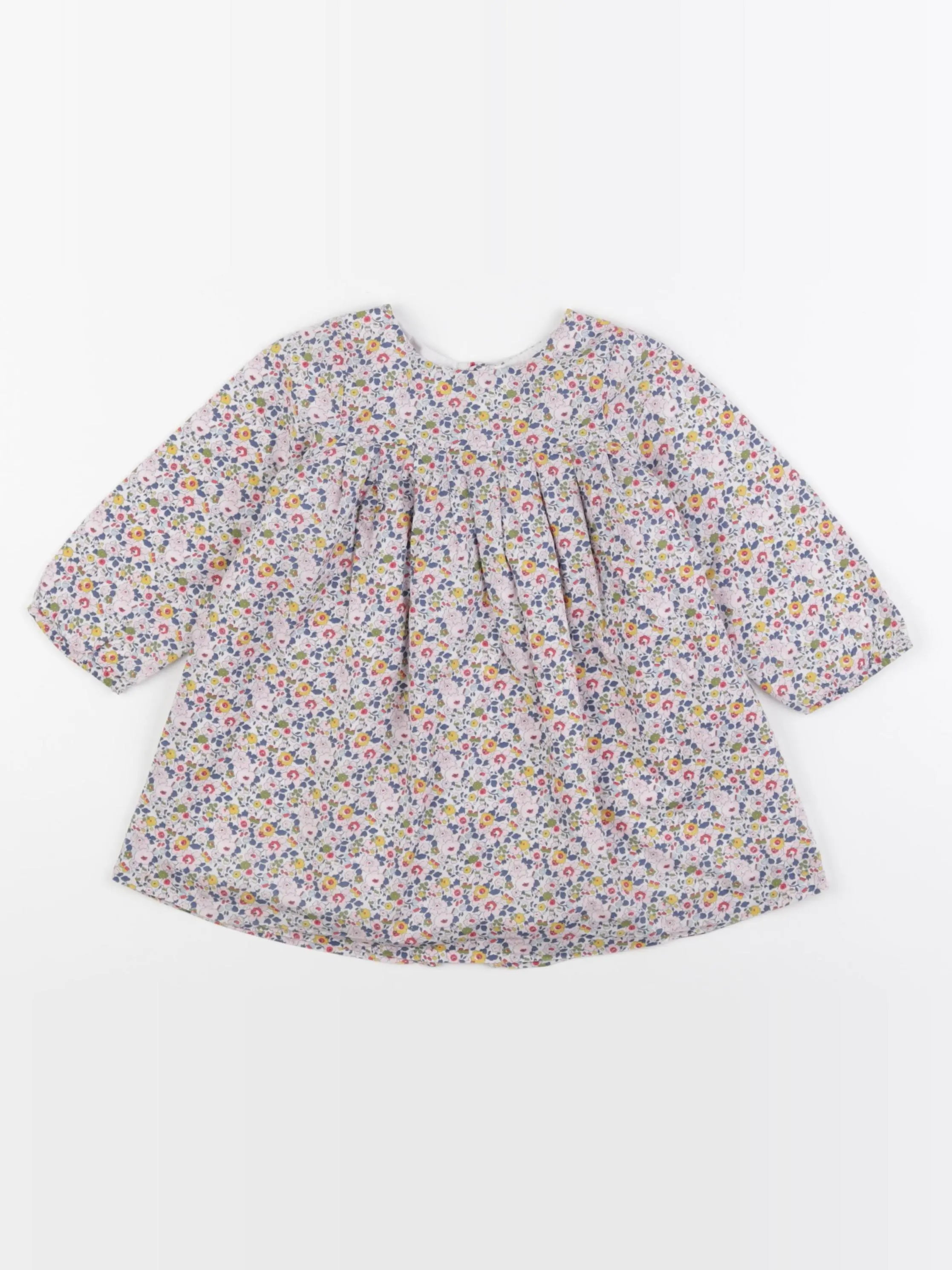 Jacadi - robe liberty multicolore - 18 mois
