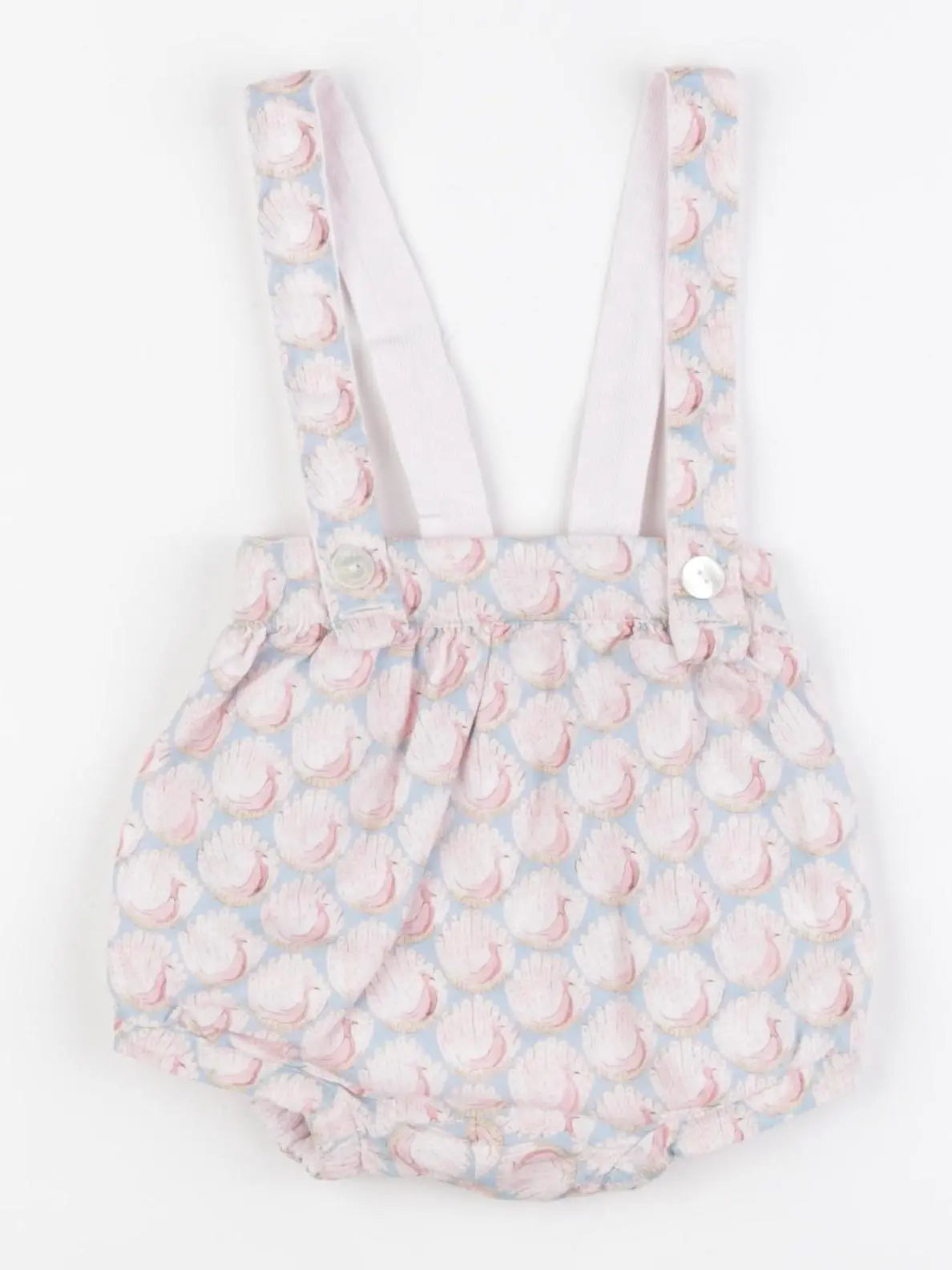 Jacadi - bloomer réversible rose, bleu - 6 mois