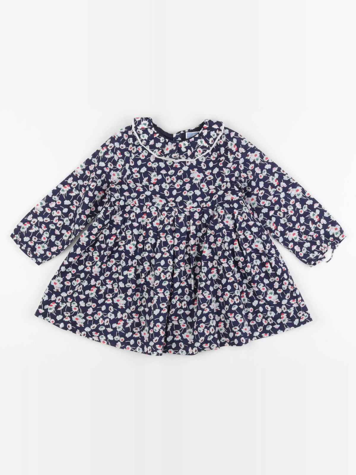 Jacadi - robe liberty bleu - 18 mois