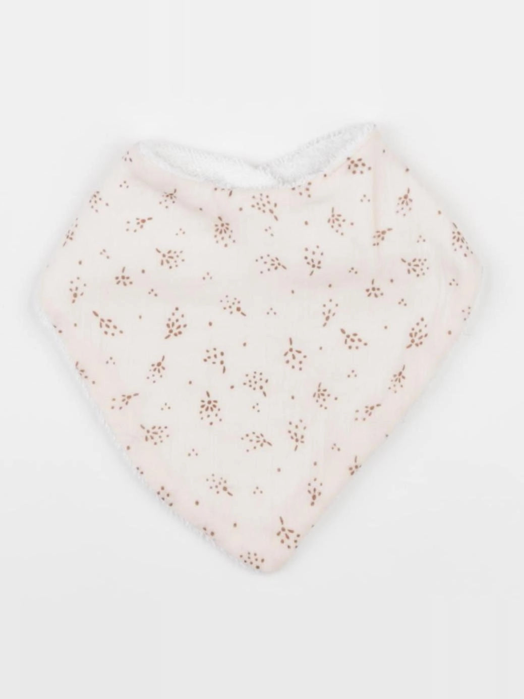 GABRIELLE PARIS - bavoir bandana ETINCELLE POUDRE  