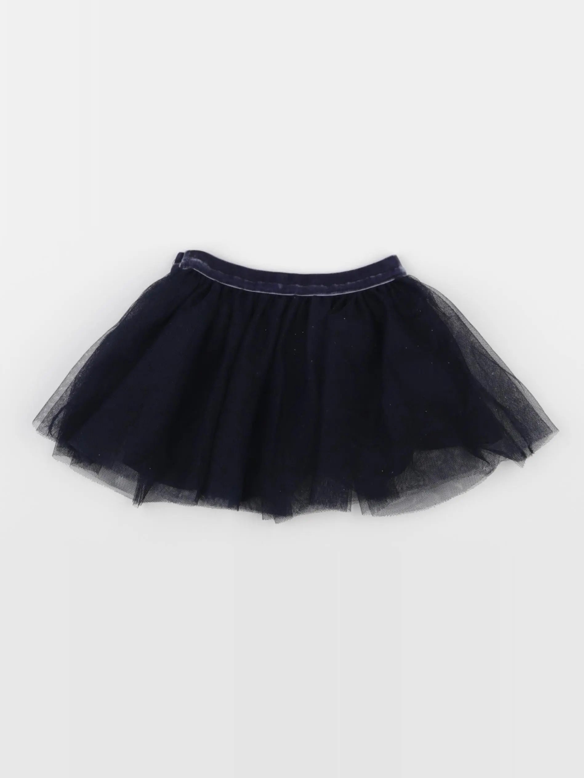 Vertbaudet - jupe bleu - 9 mois