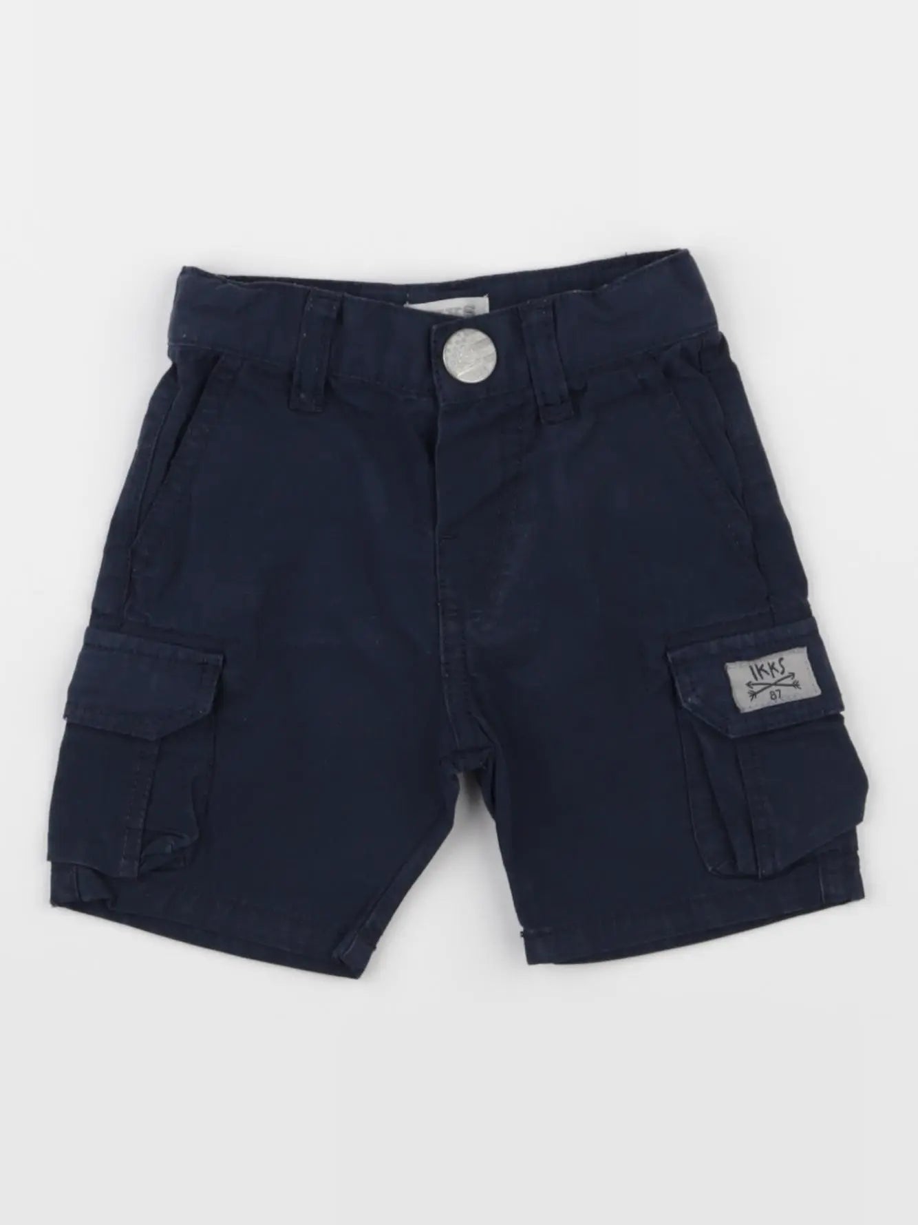 IKKS - pantacourt bleu - 3 mois