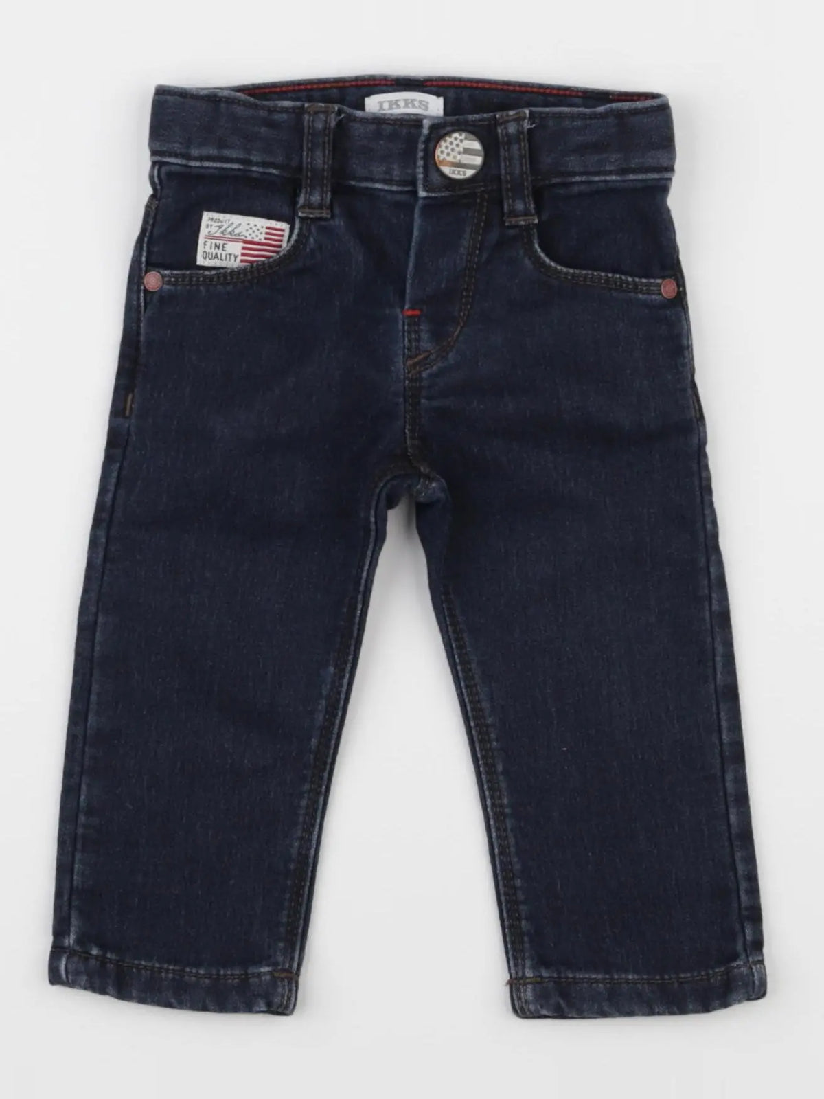 IKKS - jean bleu - 6 mois