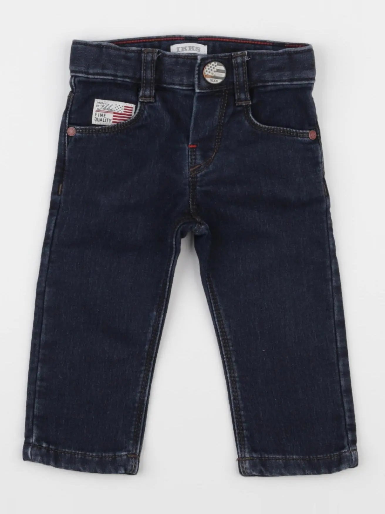 IKKS - jean bleu - 6 mois