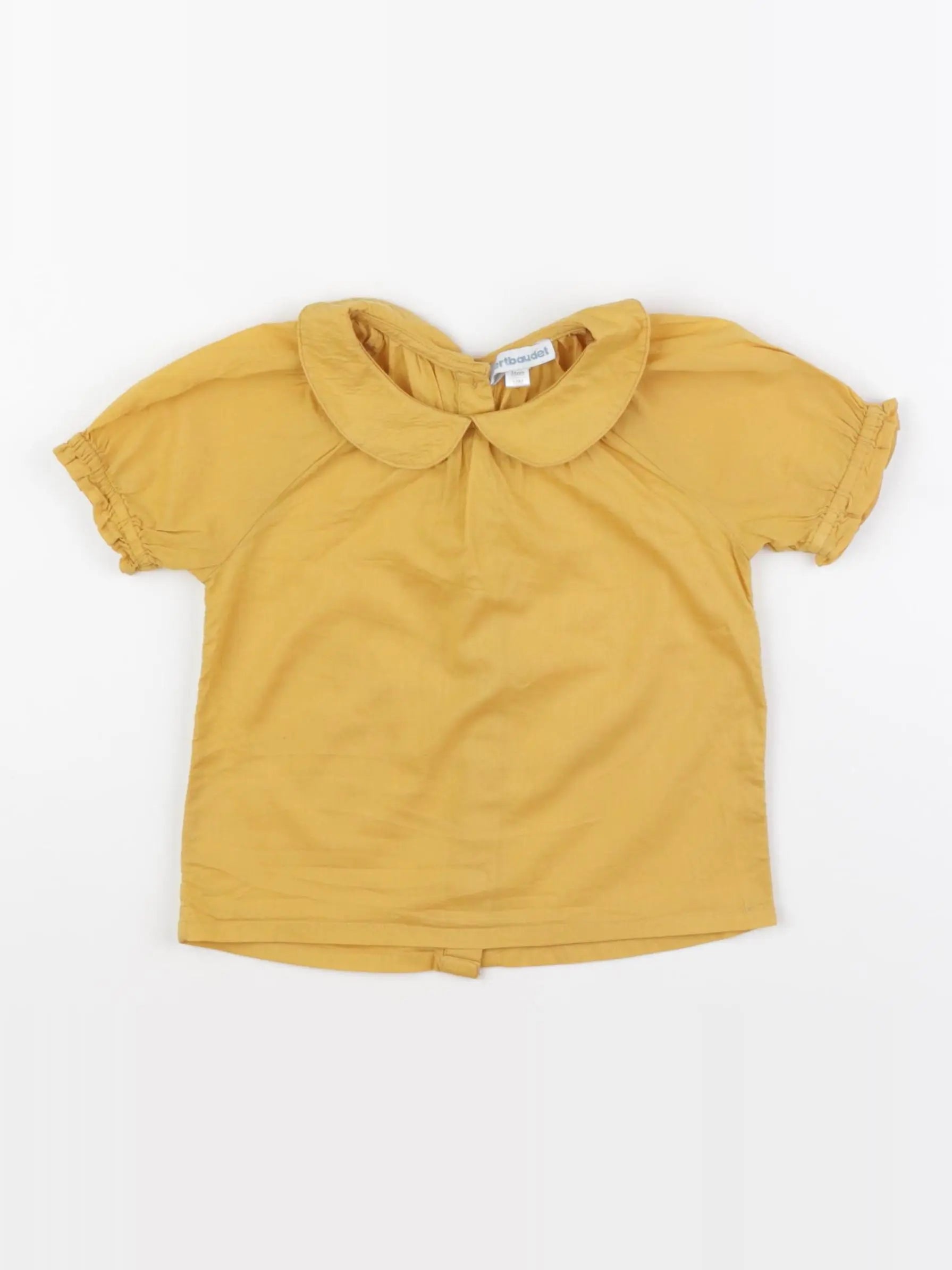 Vertbaudet - blouse jaune - 18 mois