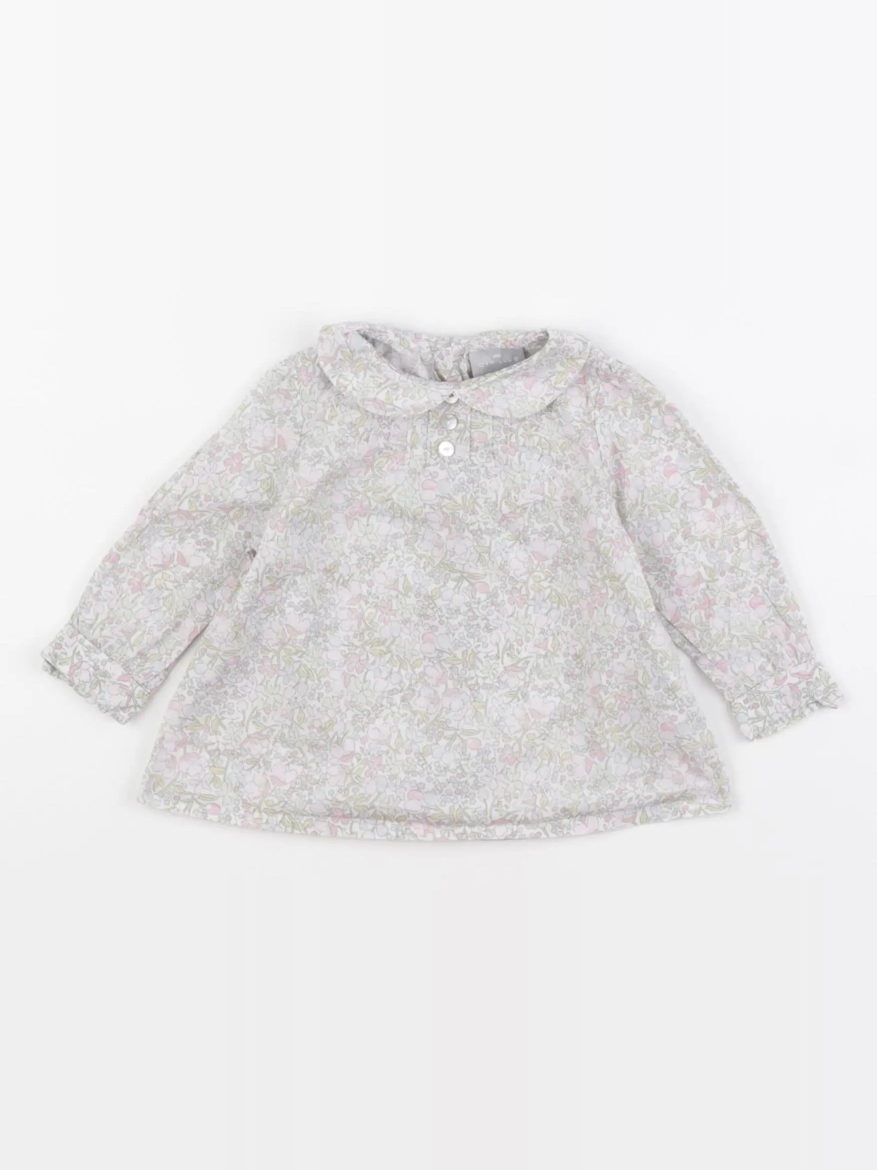 Cyrillus - blouse multicolore - 6 mois