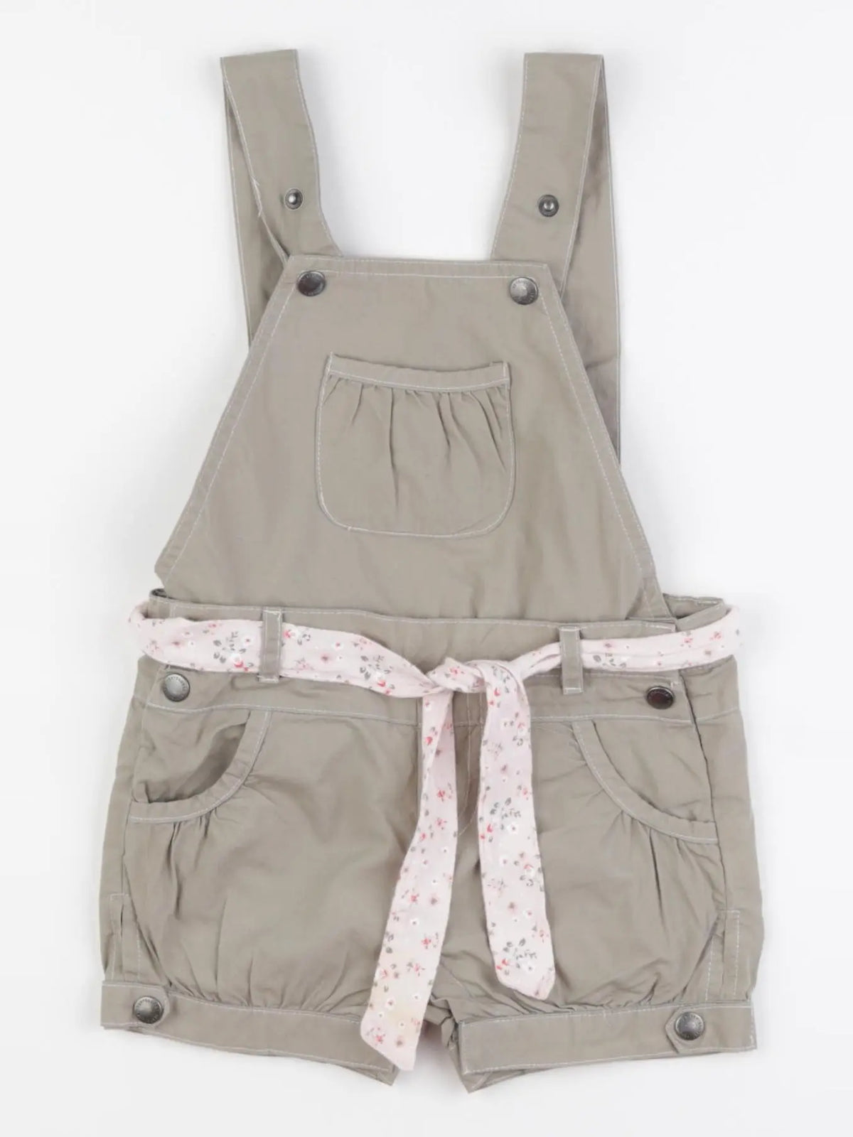 Vertbaudet - salopette marron - 18 mois