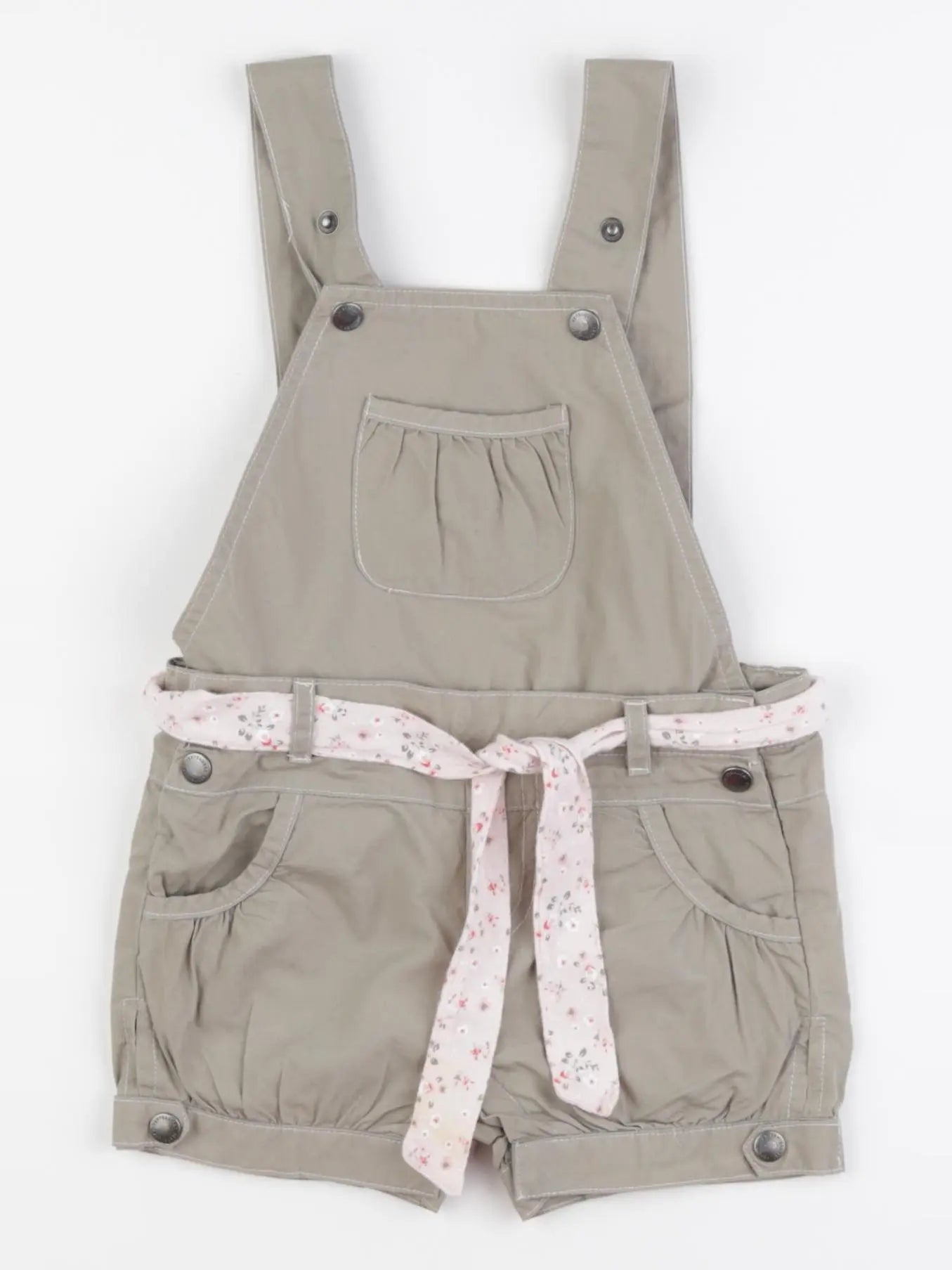 Vertbaudet - salopette marron - 18 mois