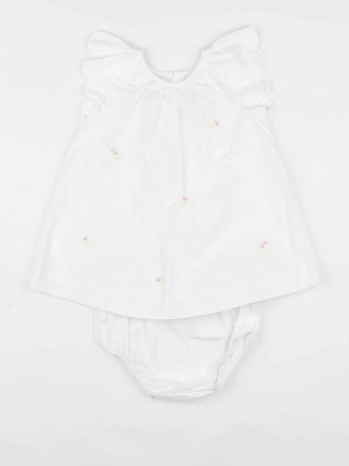 Jacadi - robe blanc - 12 mois