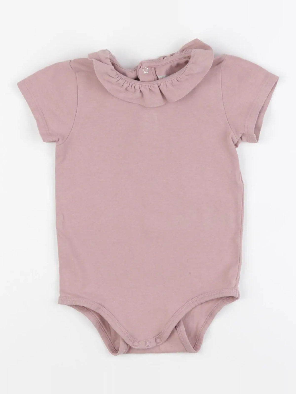 Vertbaudet - body à col rose - 18 mois