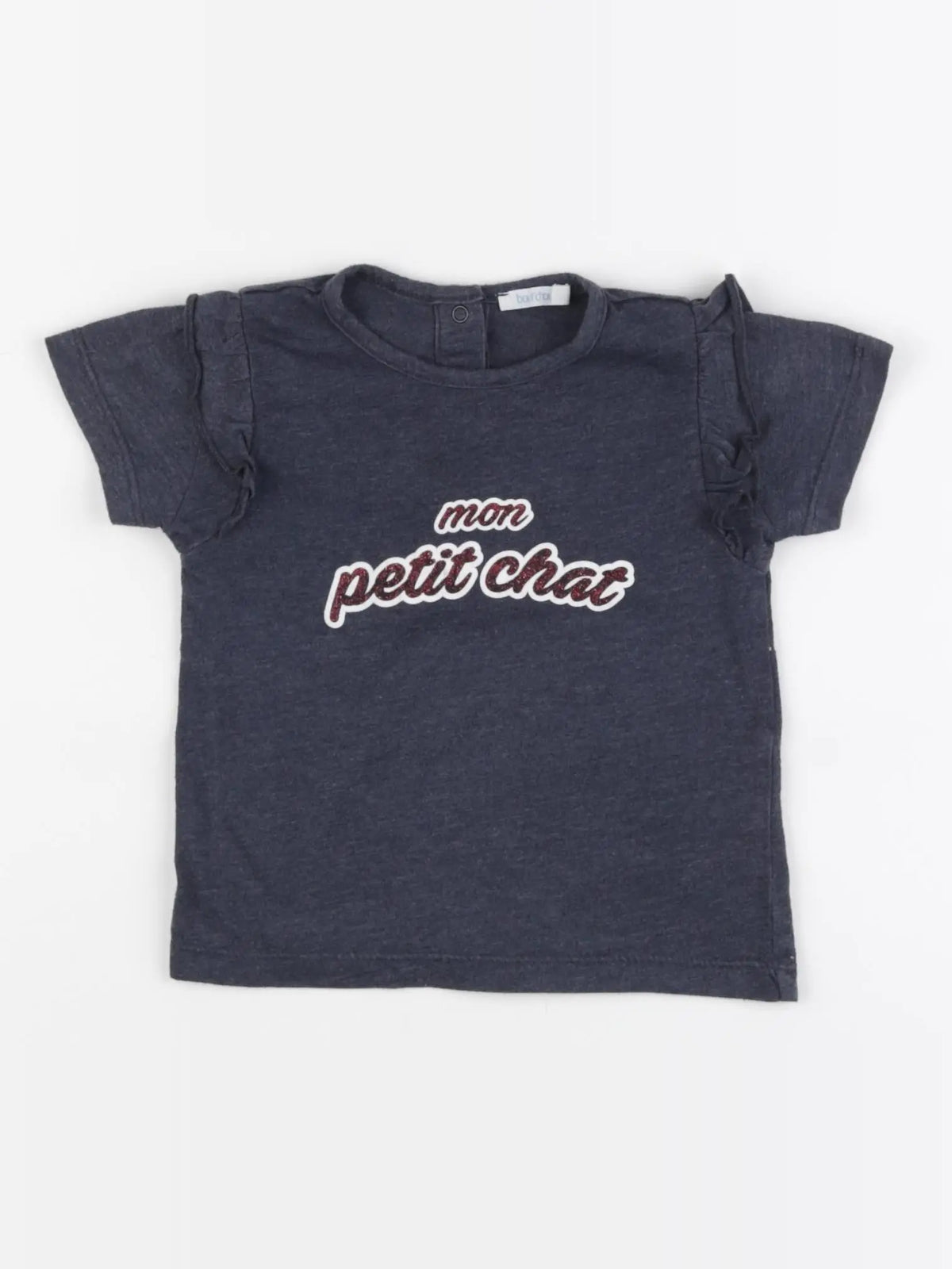 Boutchou - tee-shirt bleu - 18 mois