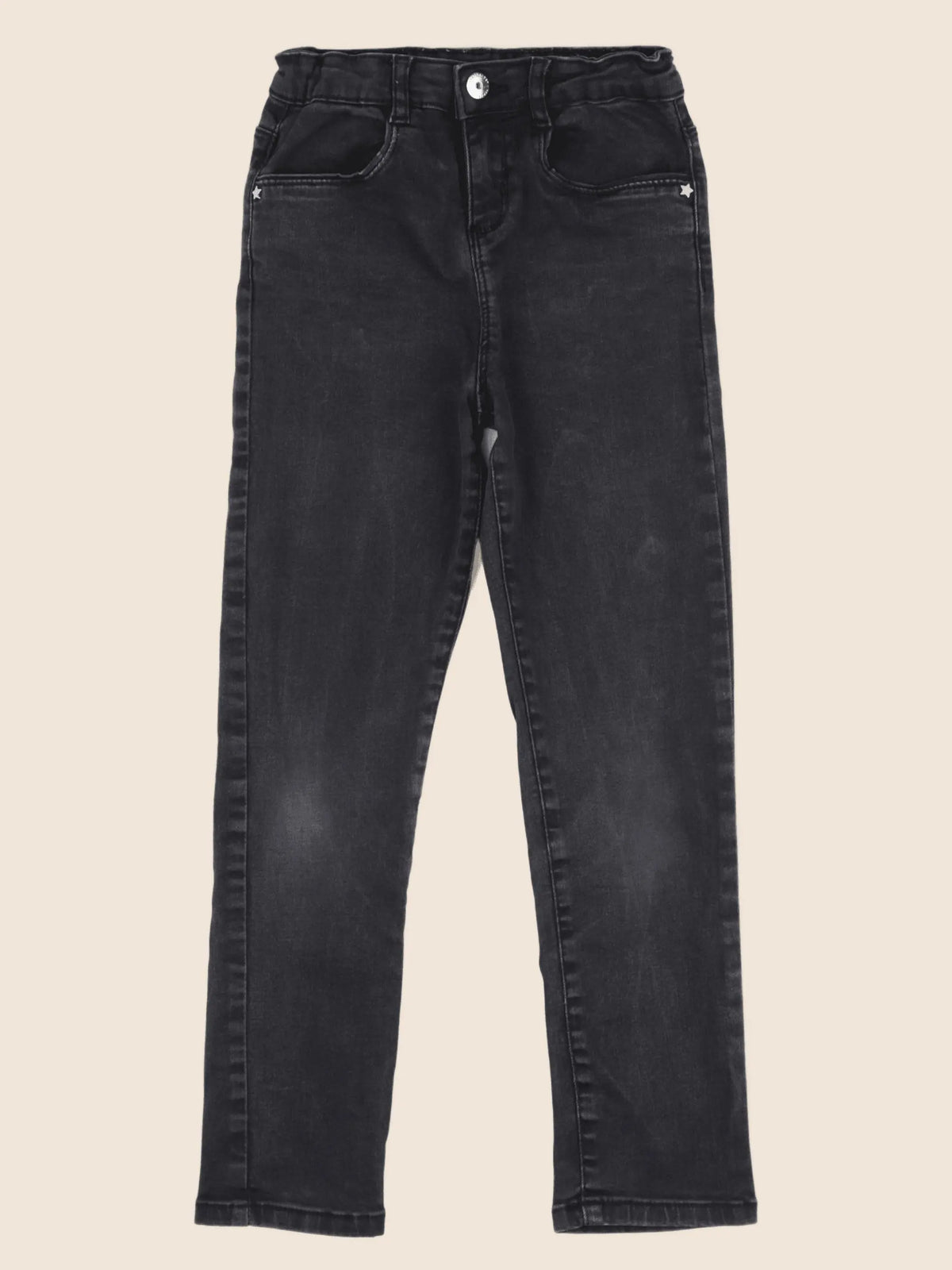 Vertbaudet - jean gris - 8 ans